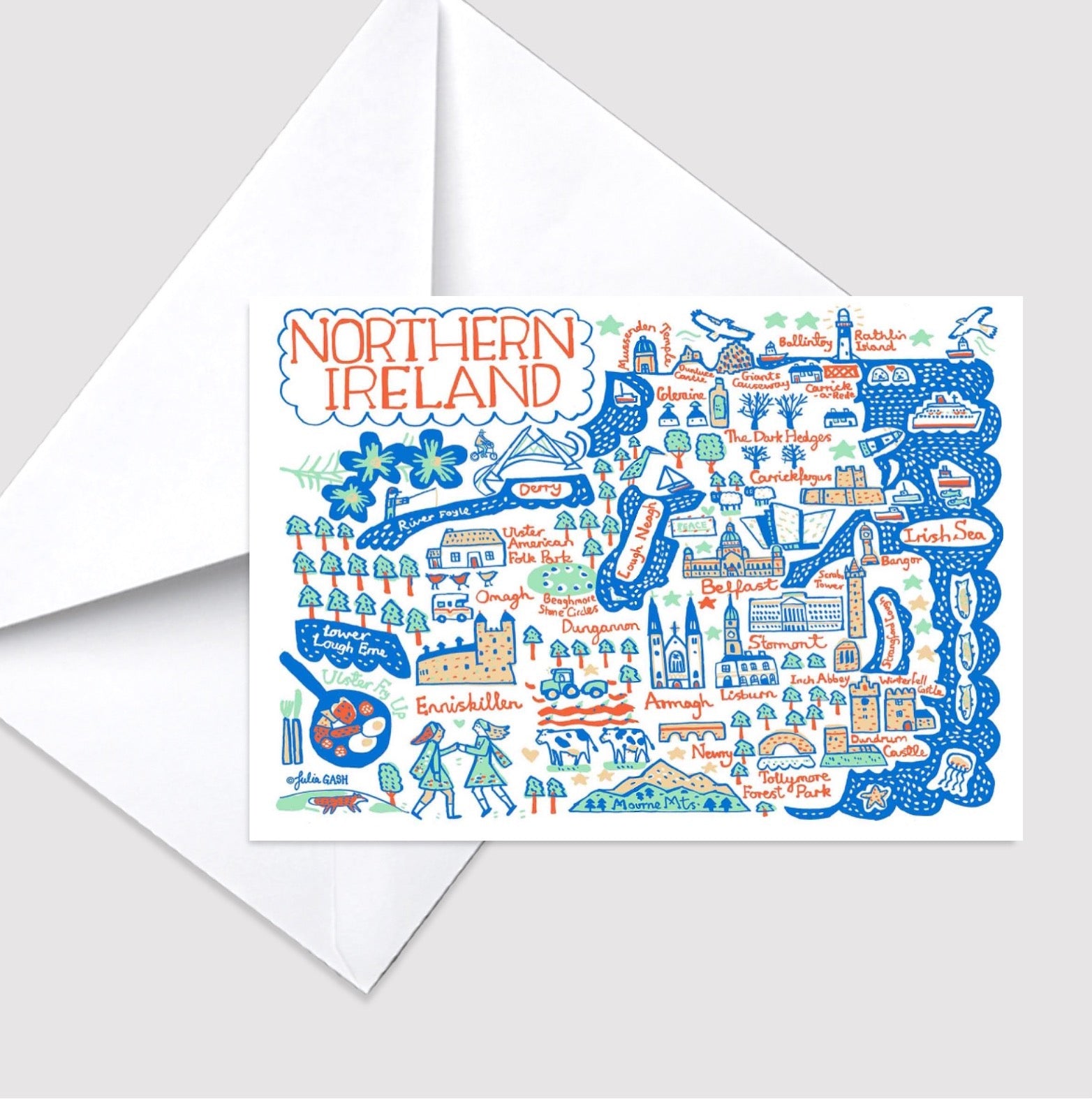 Greeting Card by Julia Gash