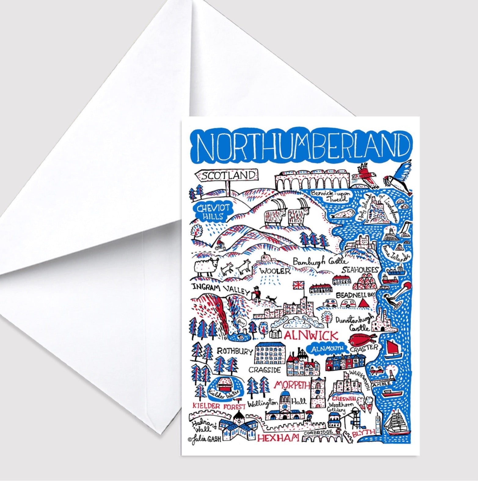 Greeting Card by Julia Gash