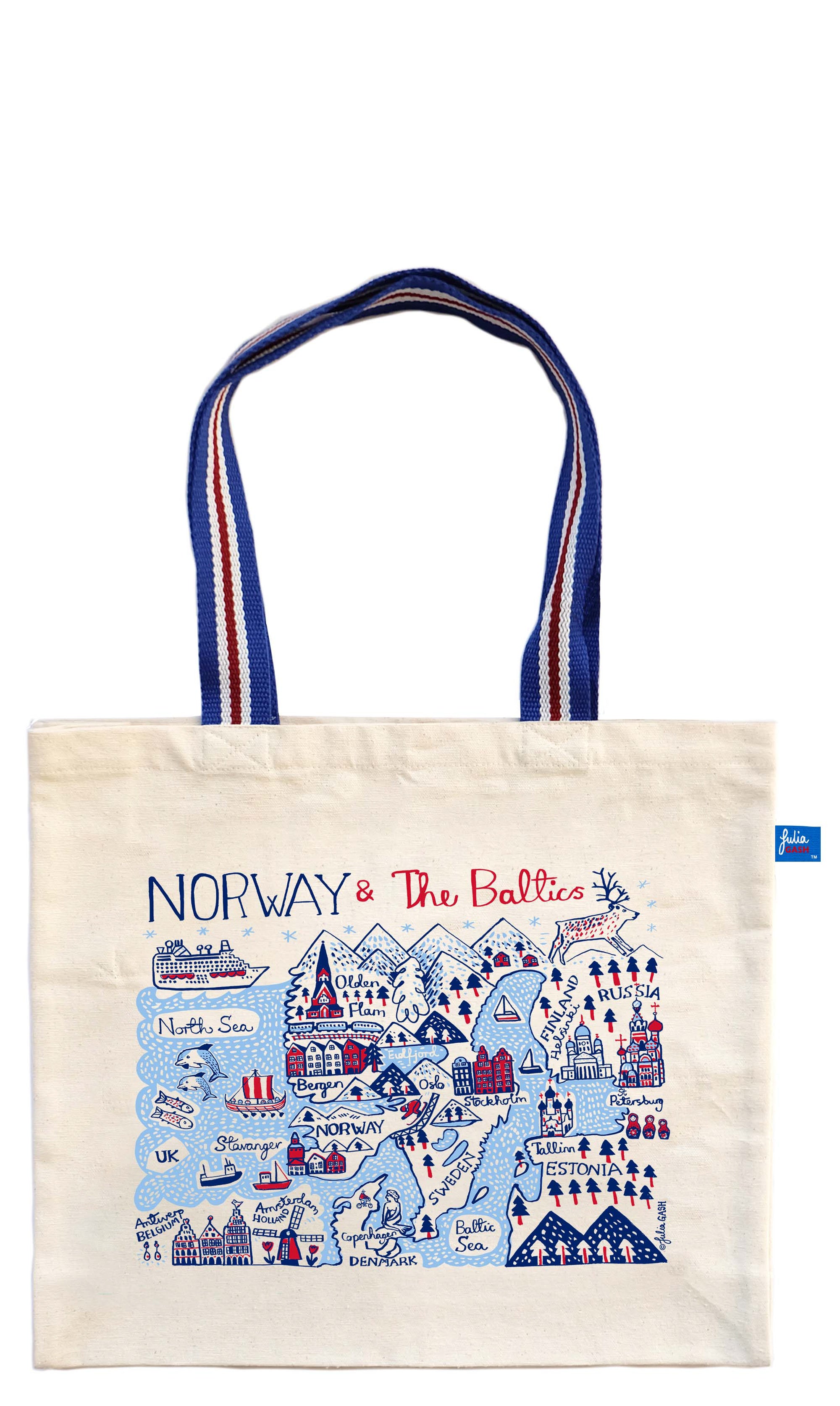 Norway & The Baltics Tote Bag