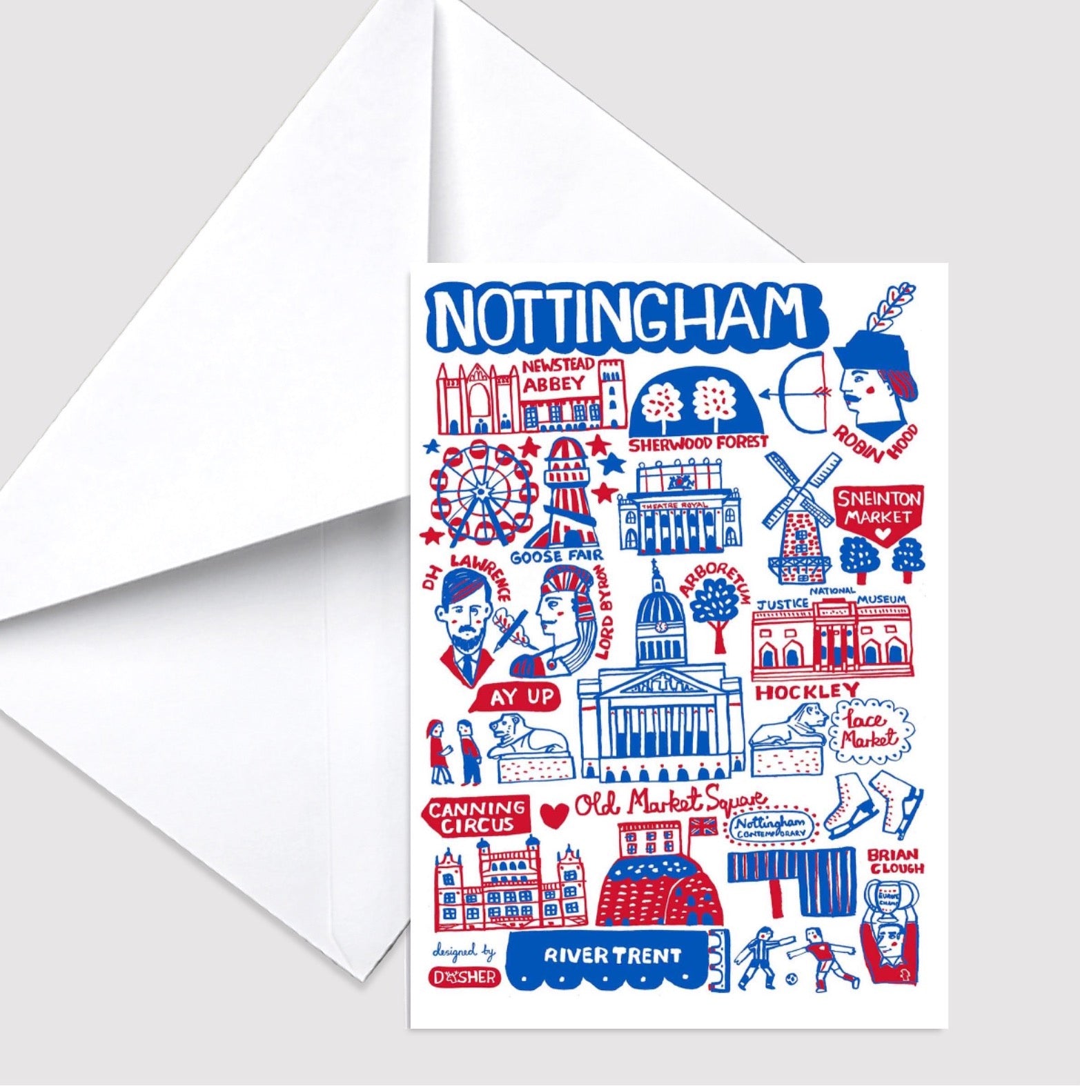 Greeting Card by Julia Gash