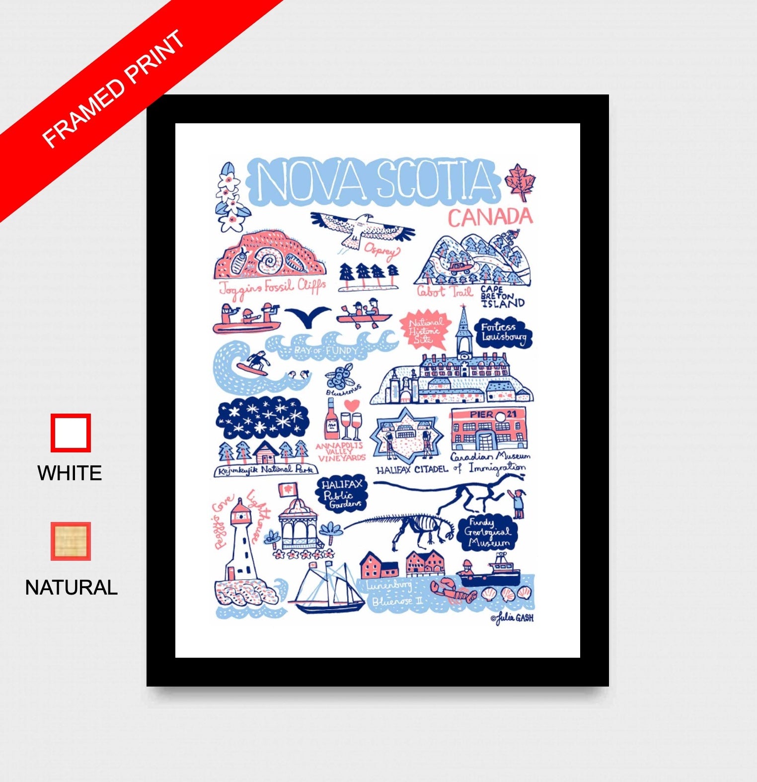Nova Scotia Art Print