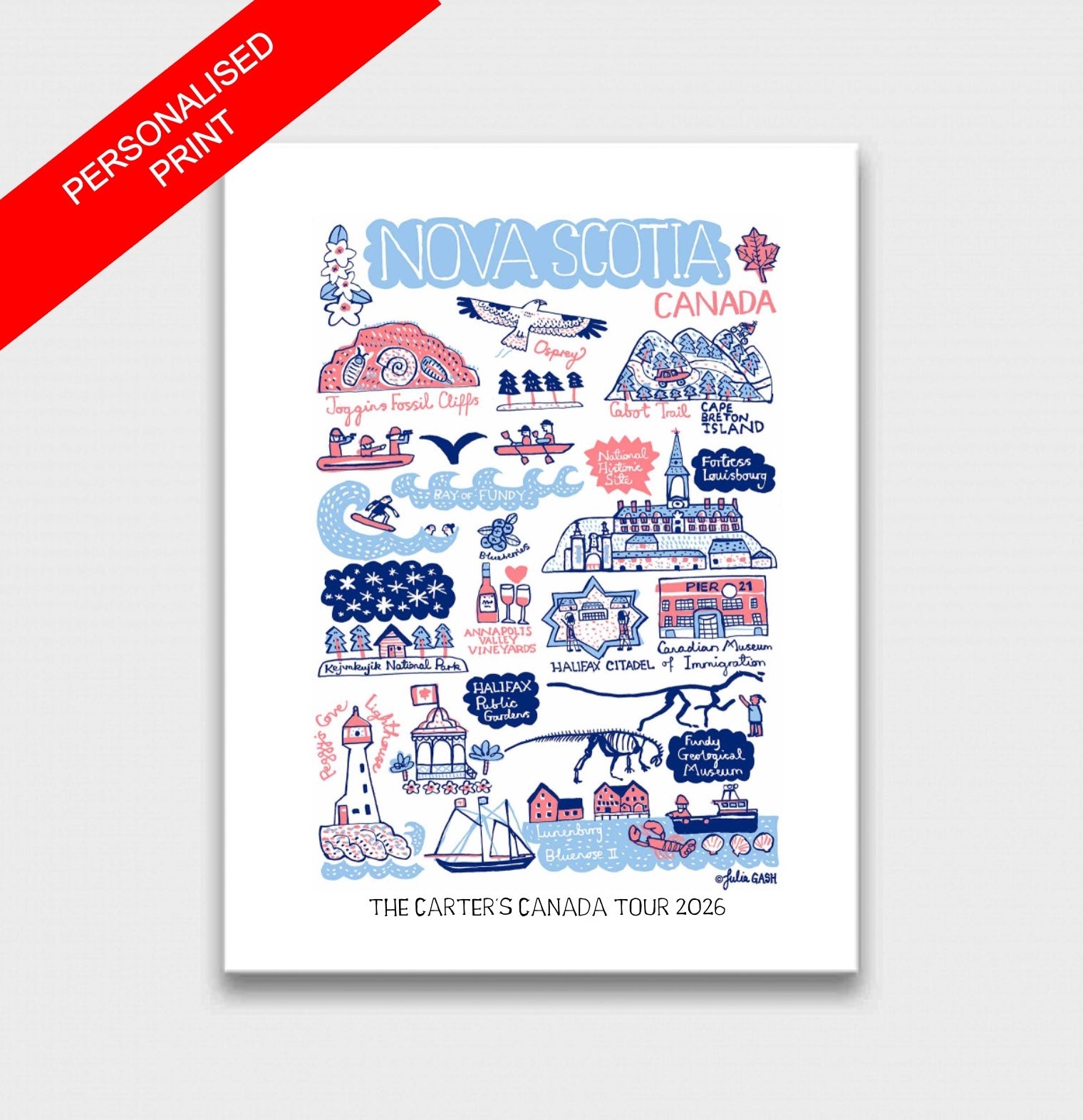Nova Scotia Art Print