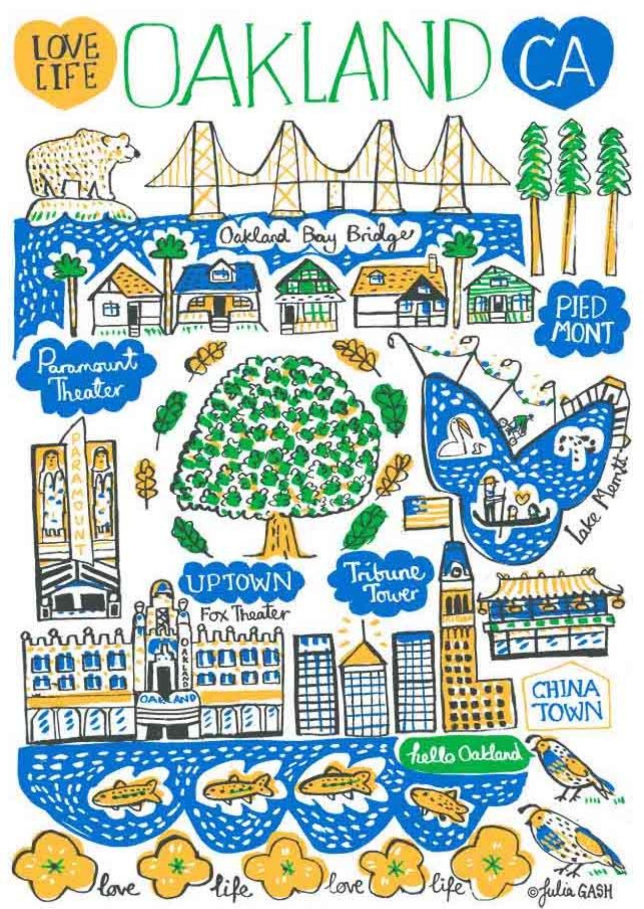 Oakland Tote Bag - Julia Gash