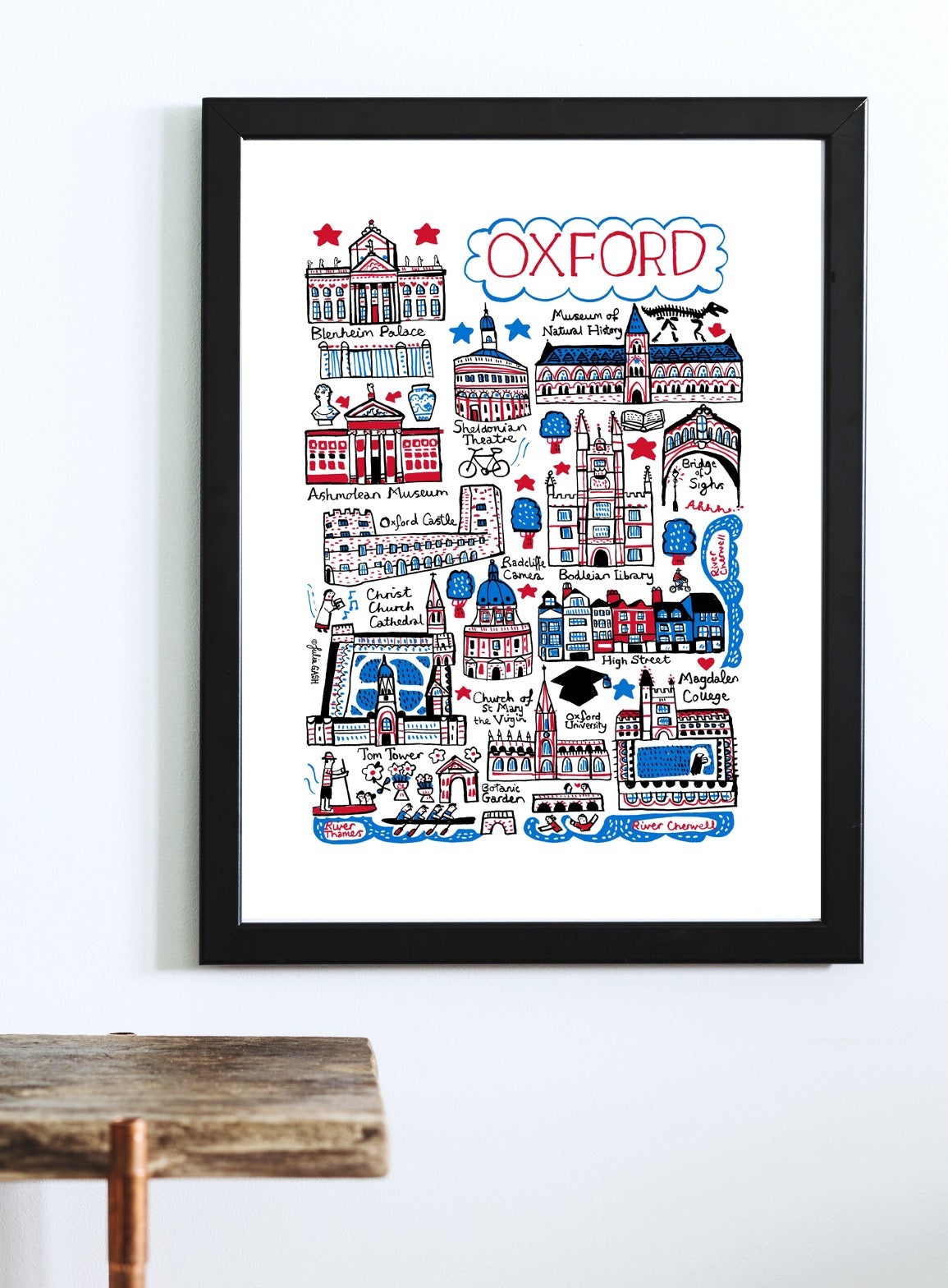 Oxford Art Print - Julia Gash
