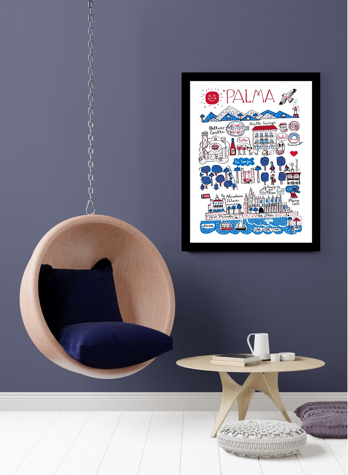 Palma Art Print by Julia Gash