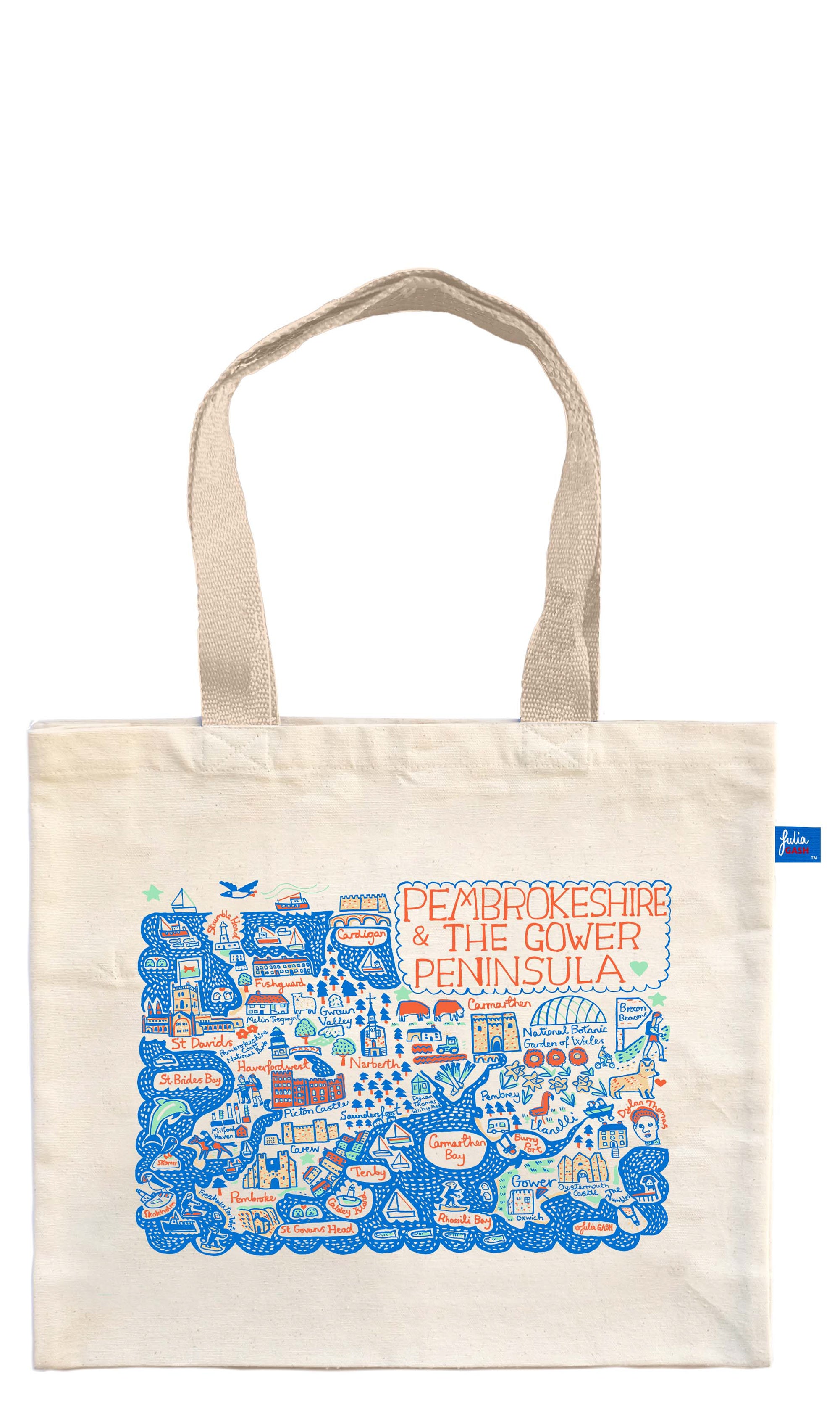 Pembrokeshire & The Gower Tote Bag