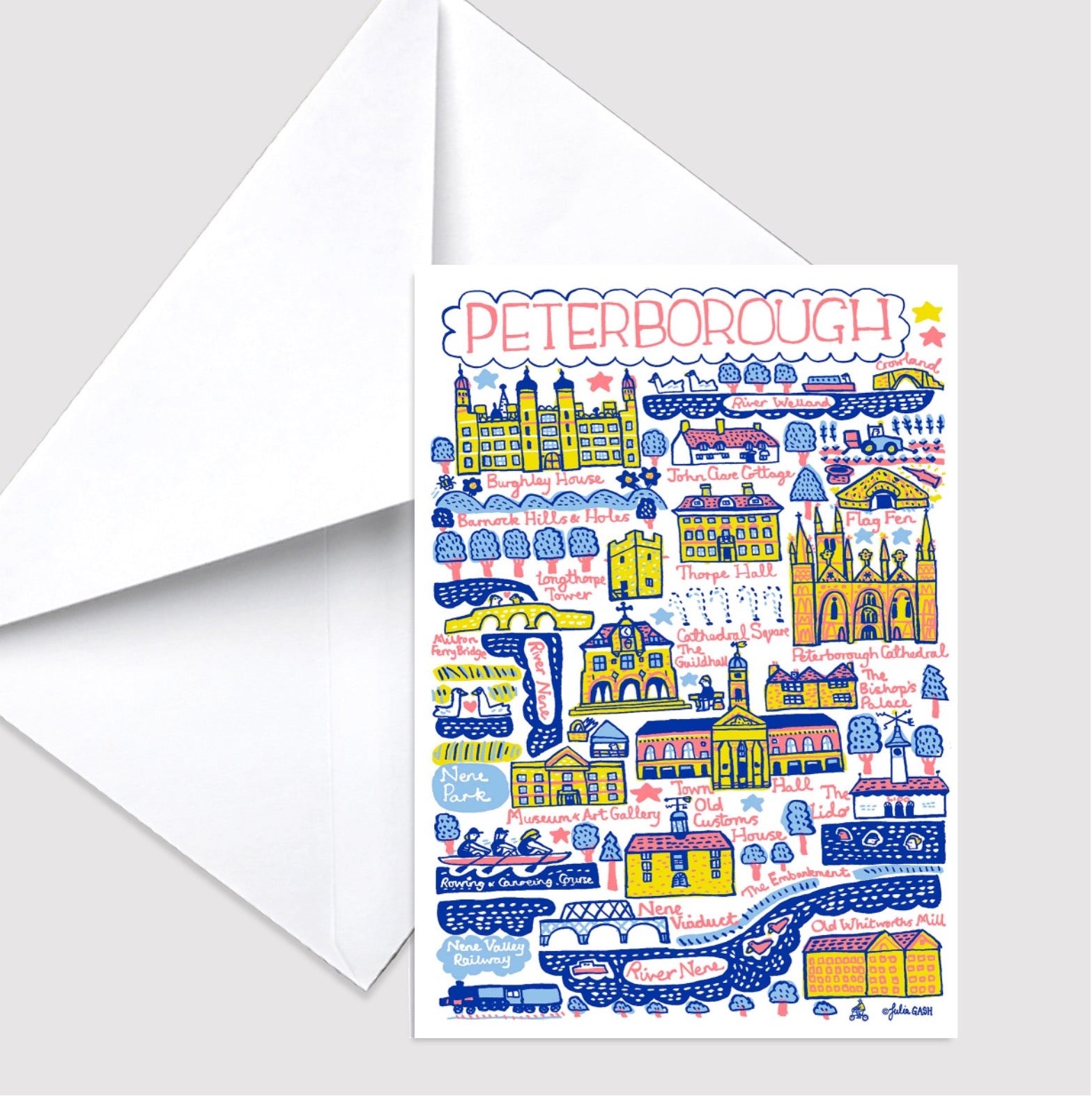 Greeting Card by Julia Gash