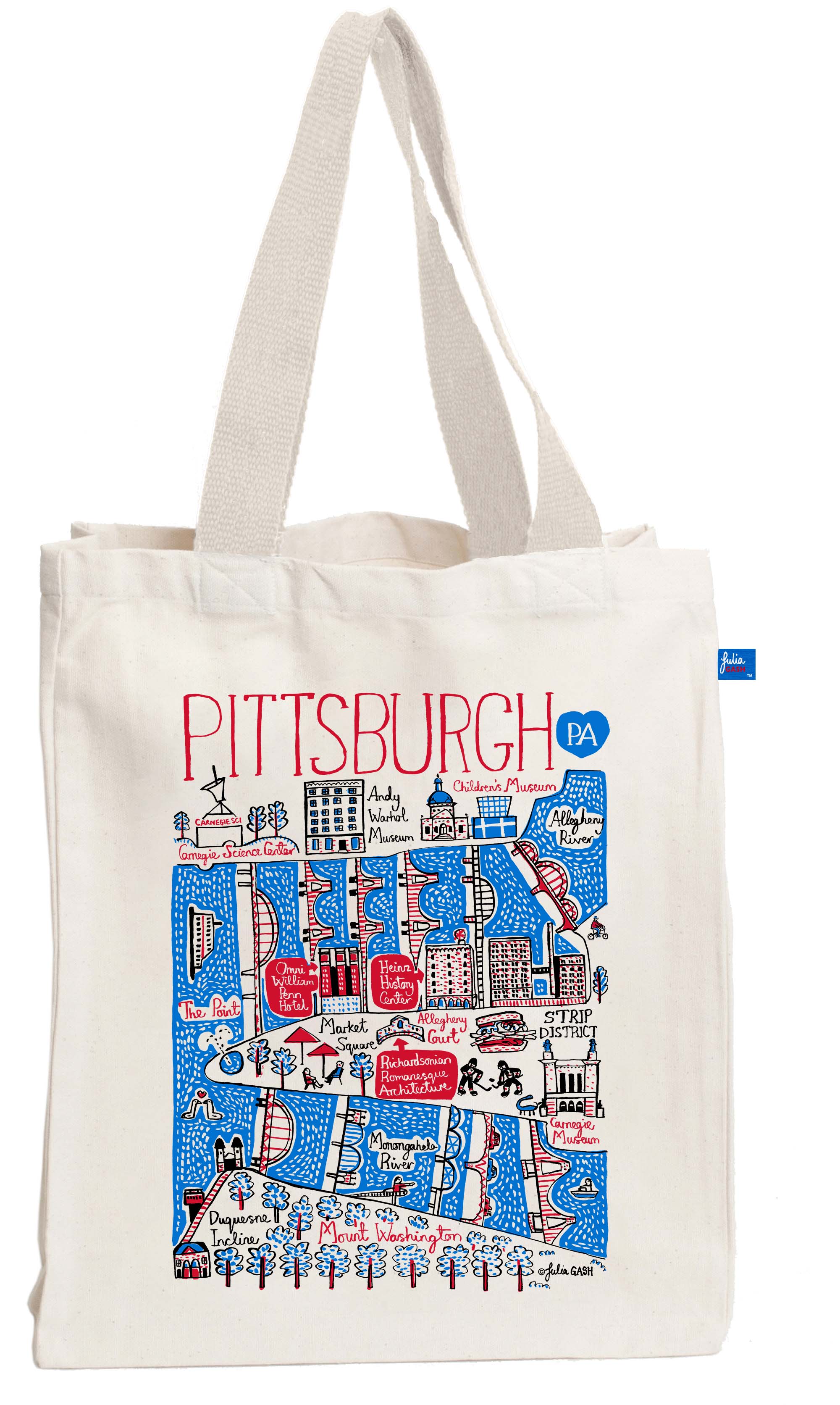 Pittsburgh Tote Bag