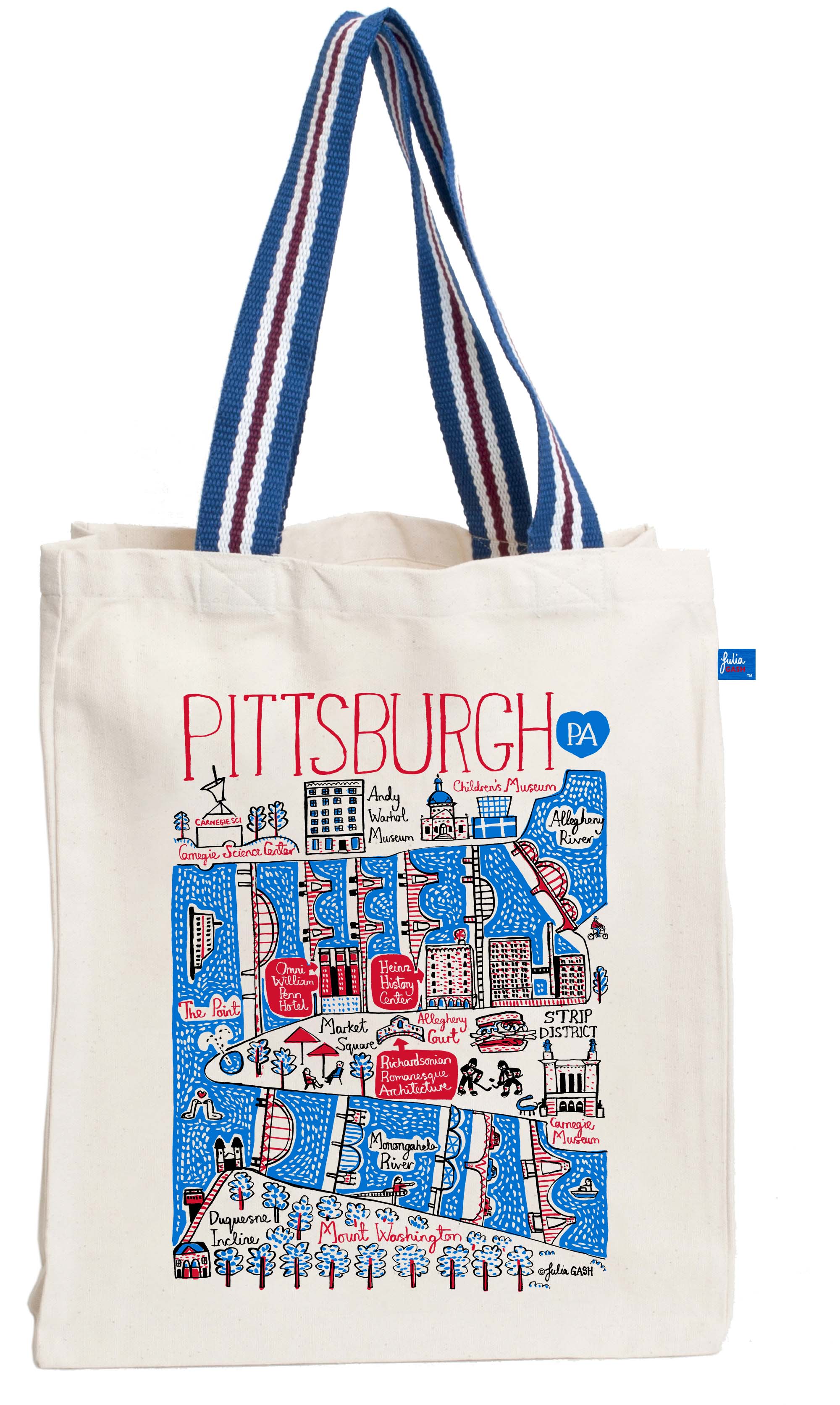 Pittsburgh Tote Bag