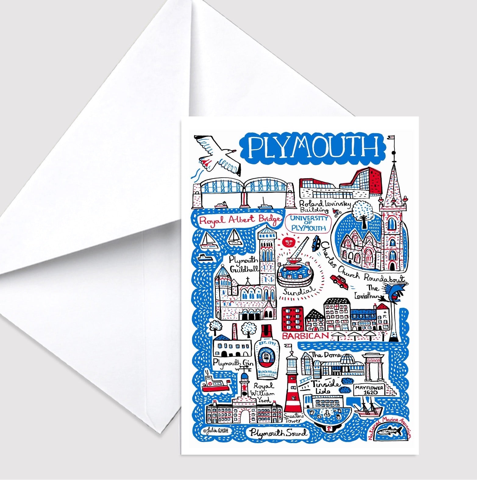 Greeting Card by Julia Gash