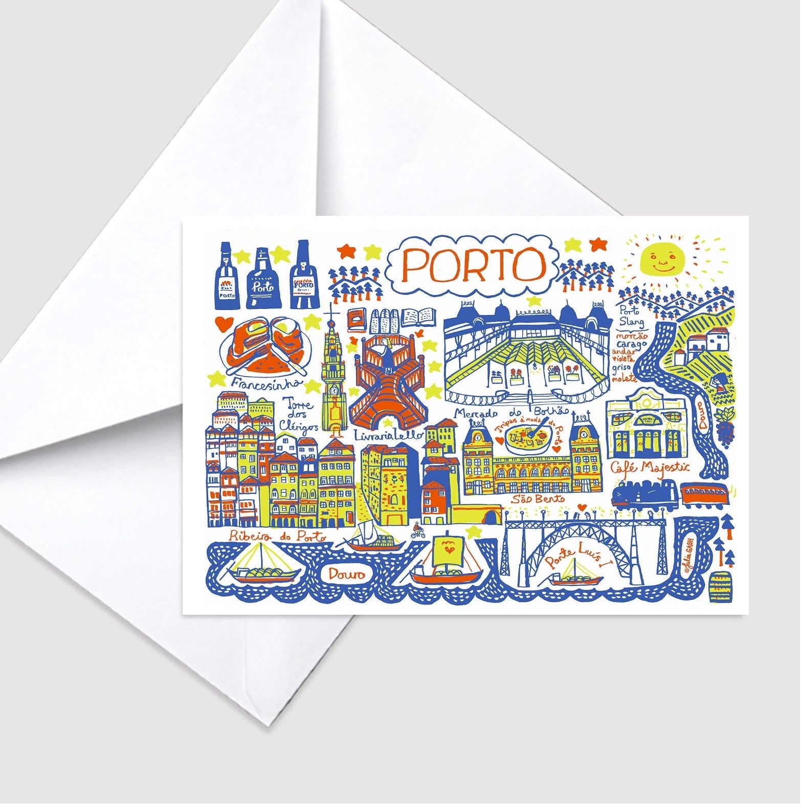 Greeting Card by Julia Gash