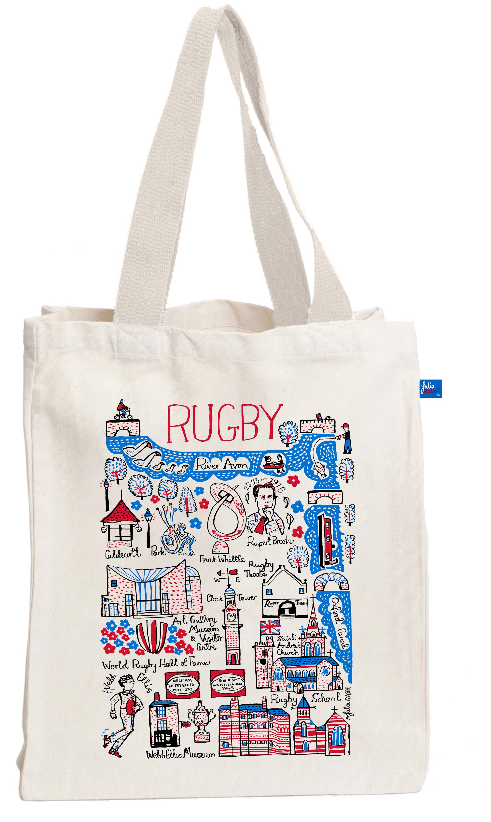 Rugby Tote Bag