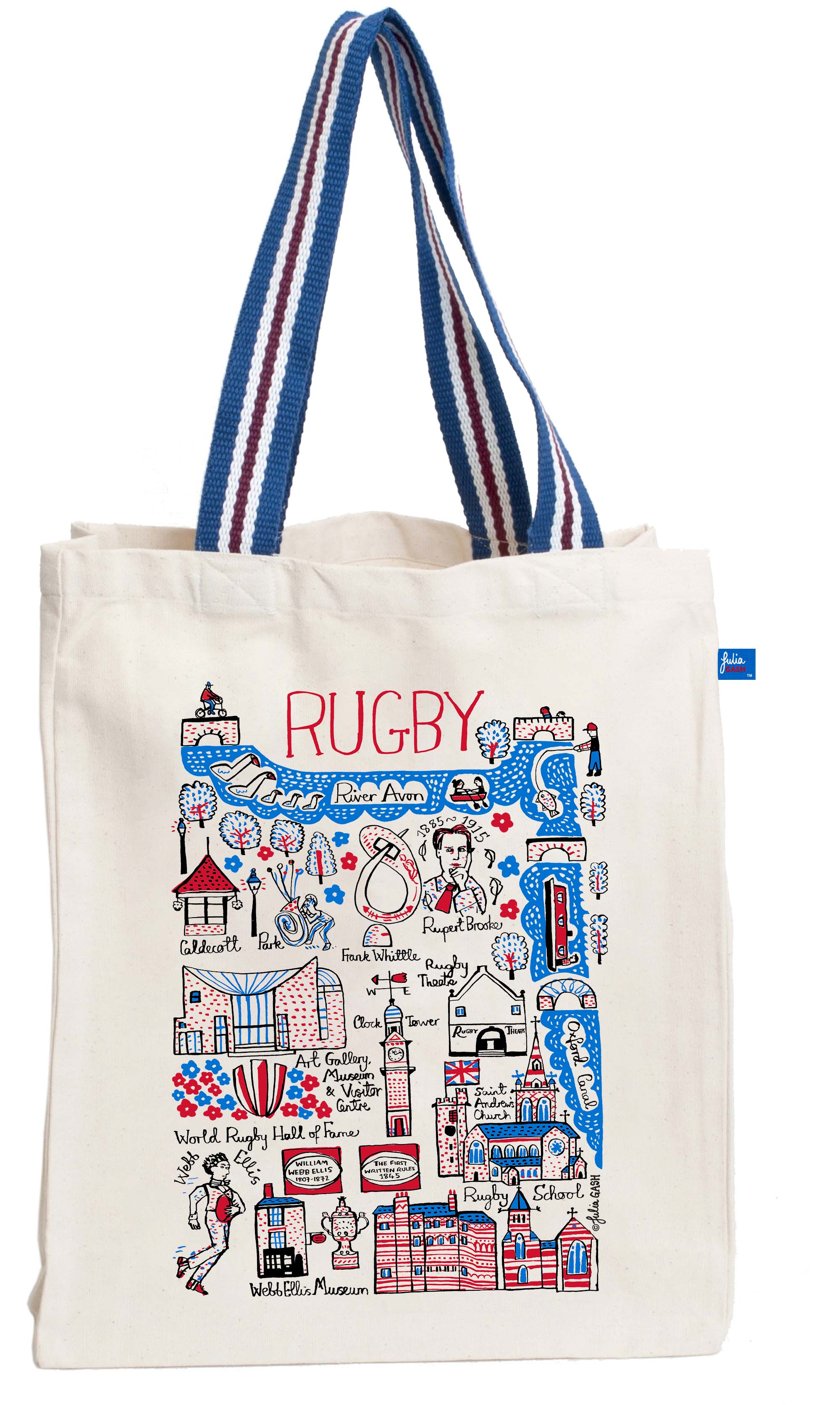 Rugby Tote Bag