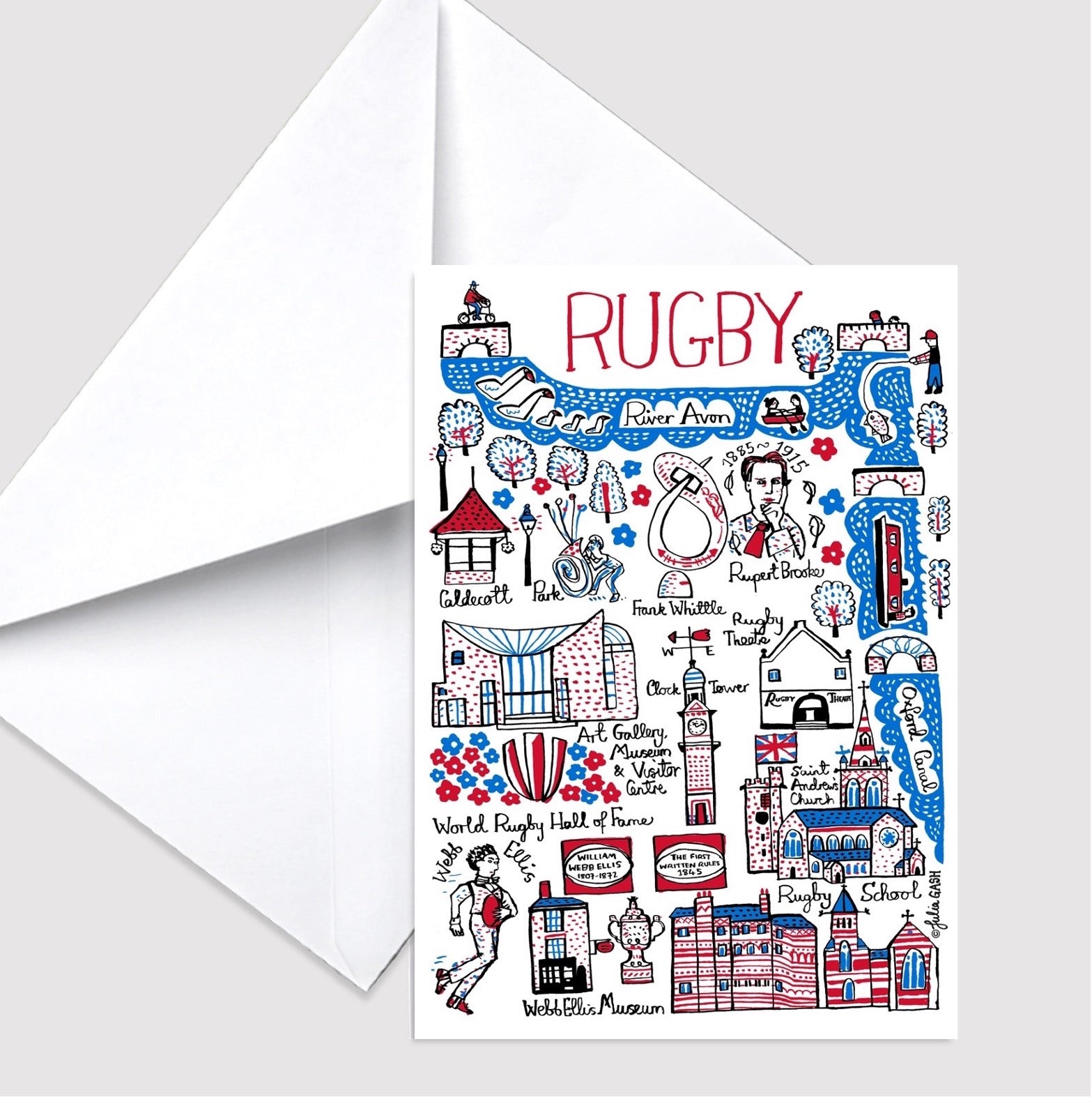 Greeting Card by Julia Gash