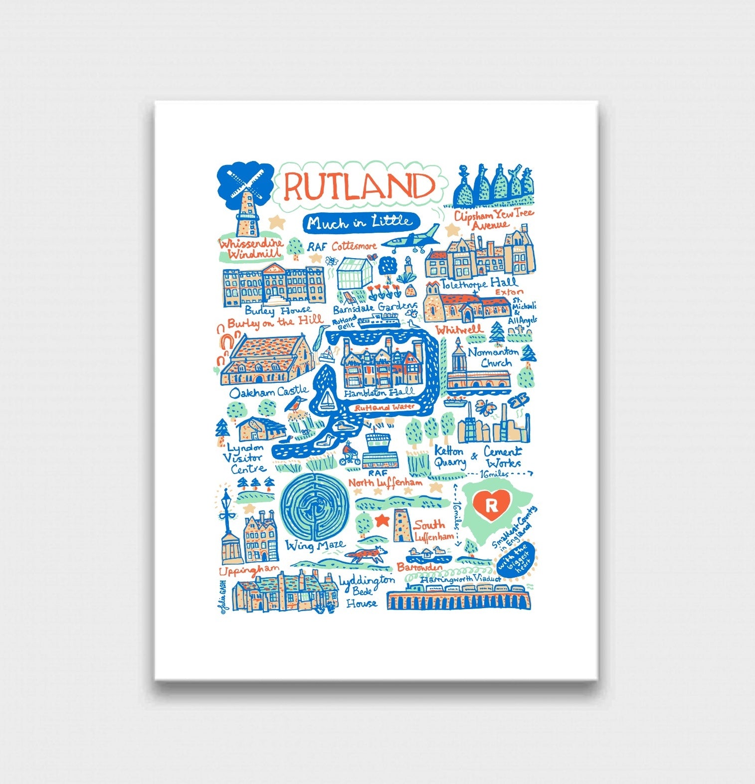 Rutland Art Print