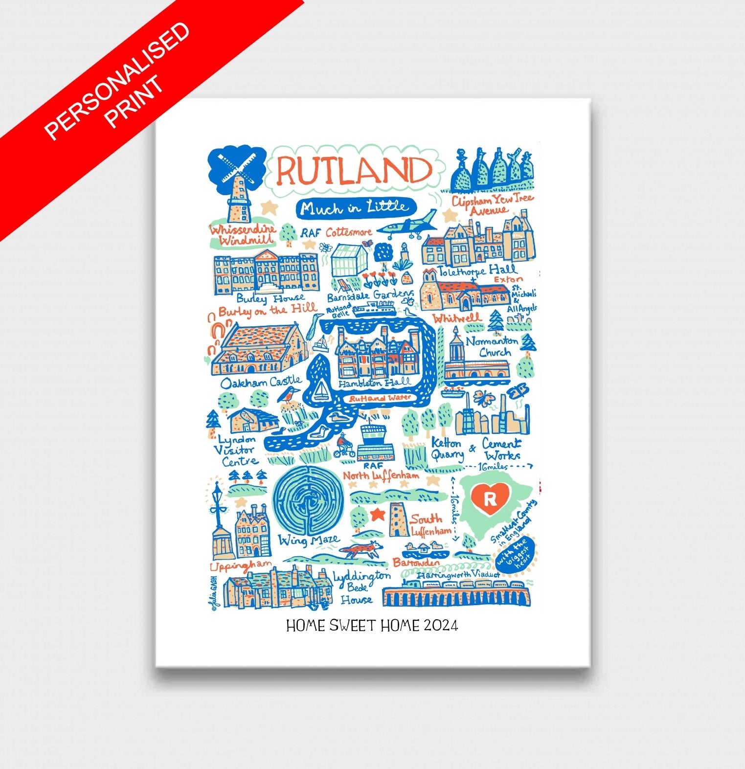 Rutland Art Print