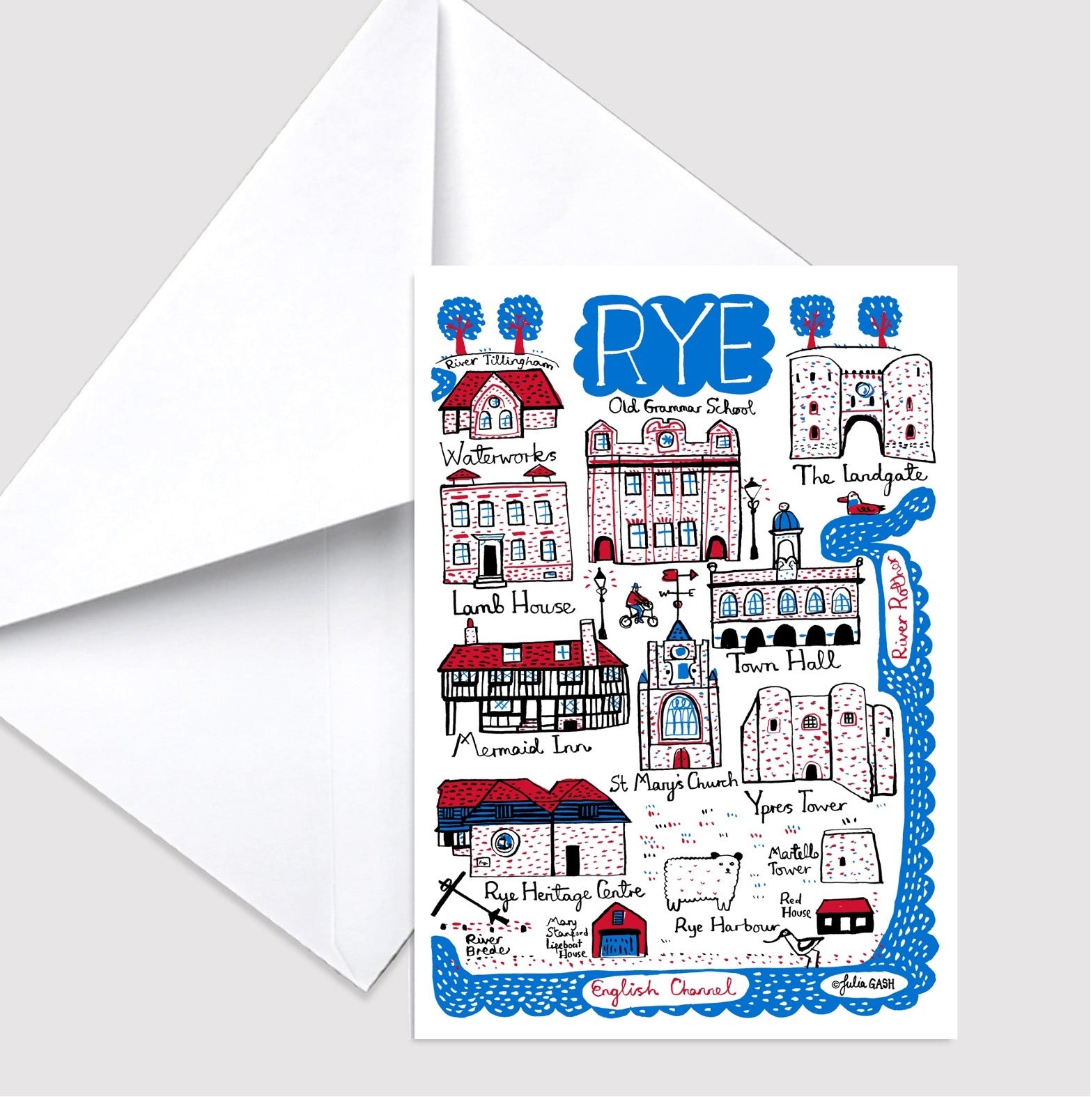 Greeting Card by Julia Gash