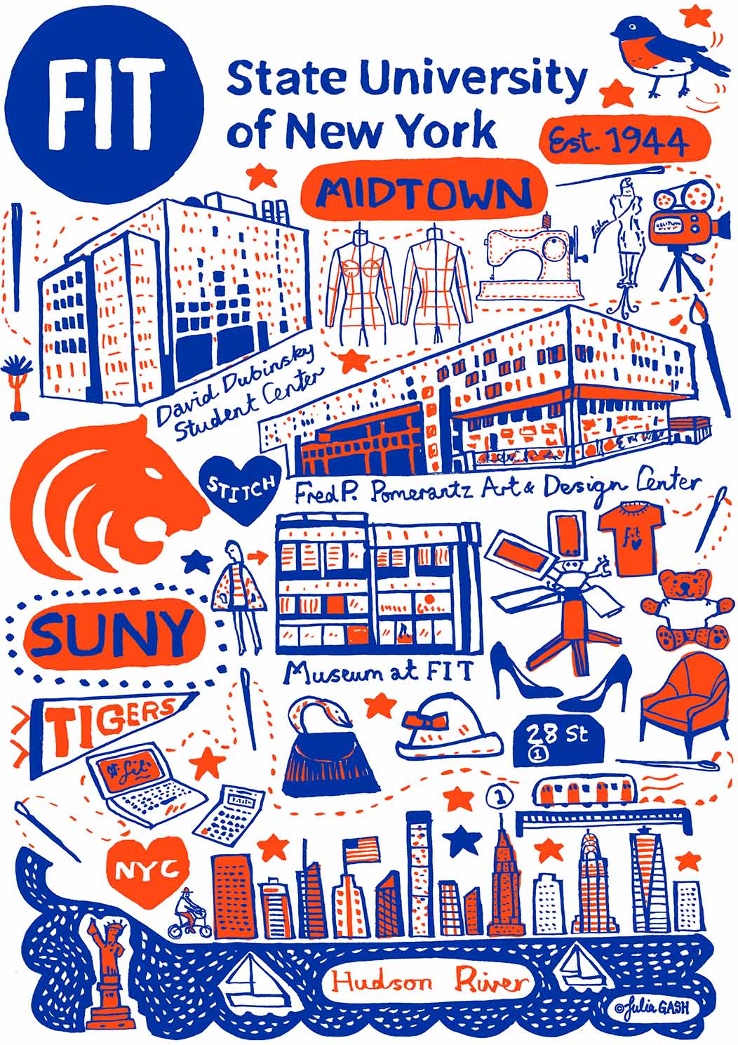 SUNY FIT Design by Julia Gash