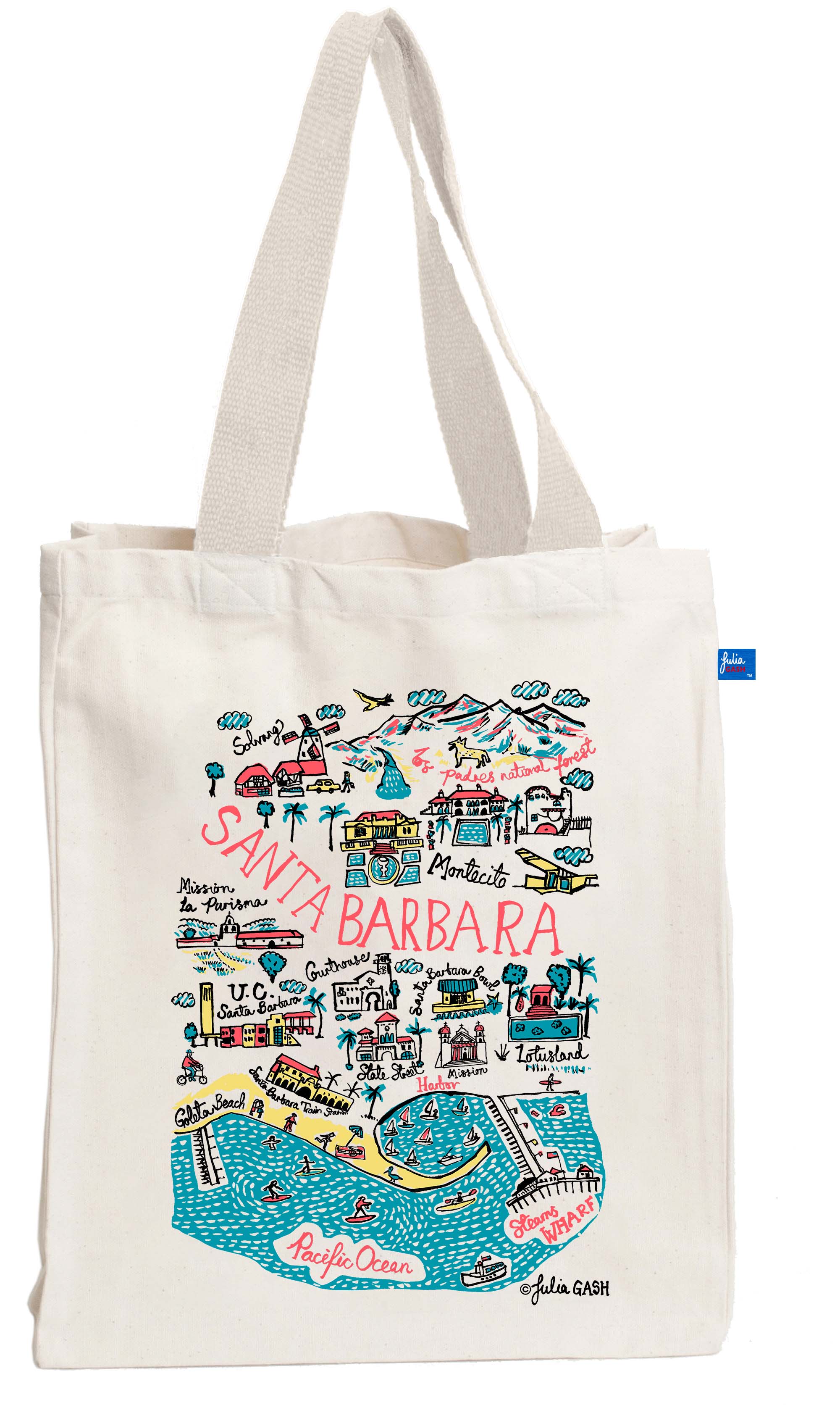 Santa Barbara Tote Bag