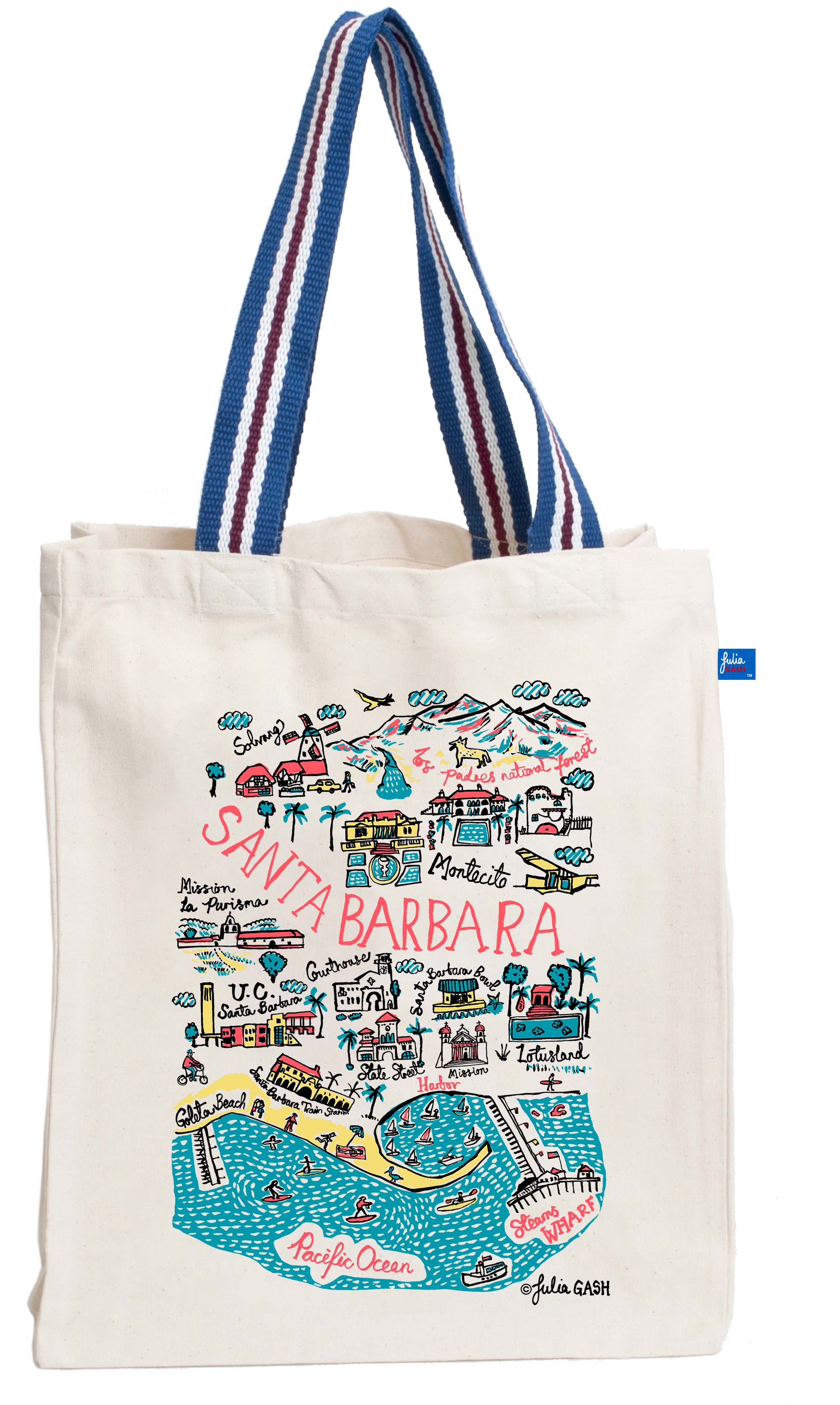 Santa Barbara Tote Bag