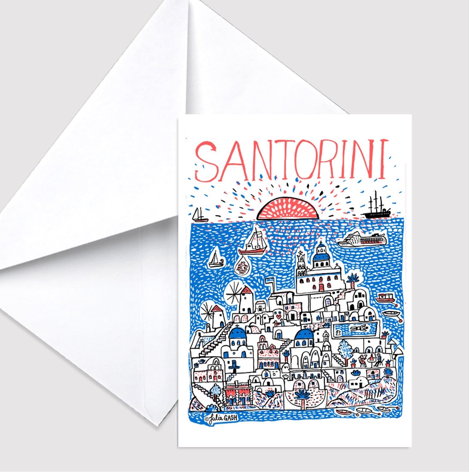 Greeting Card by Julia Gash