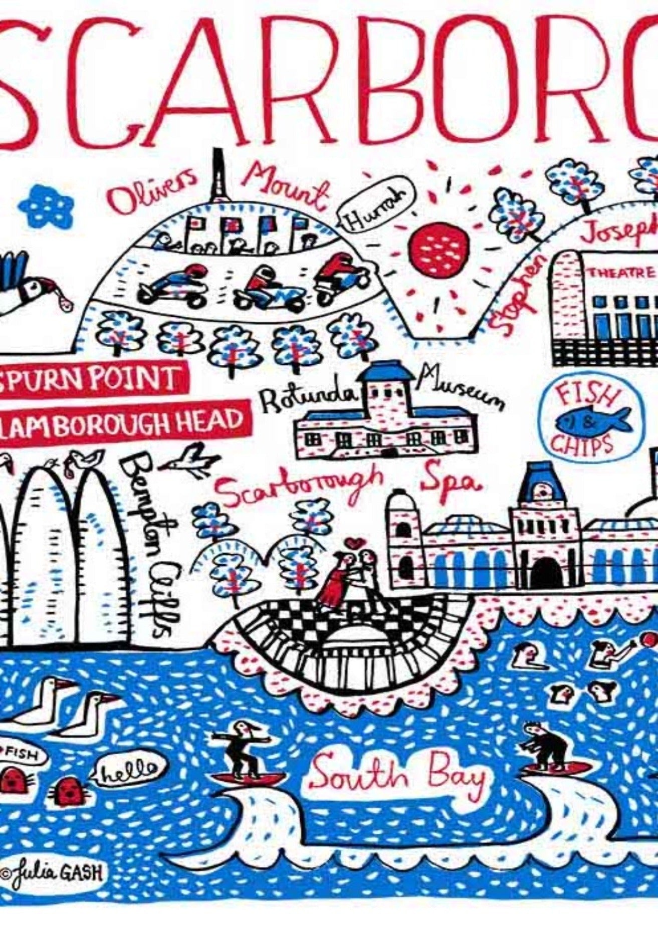 Greeting Card by Julia Gash