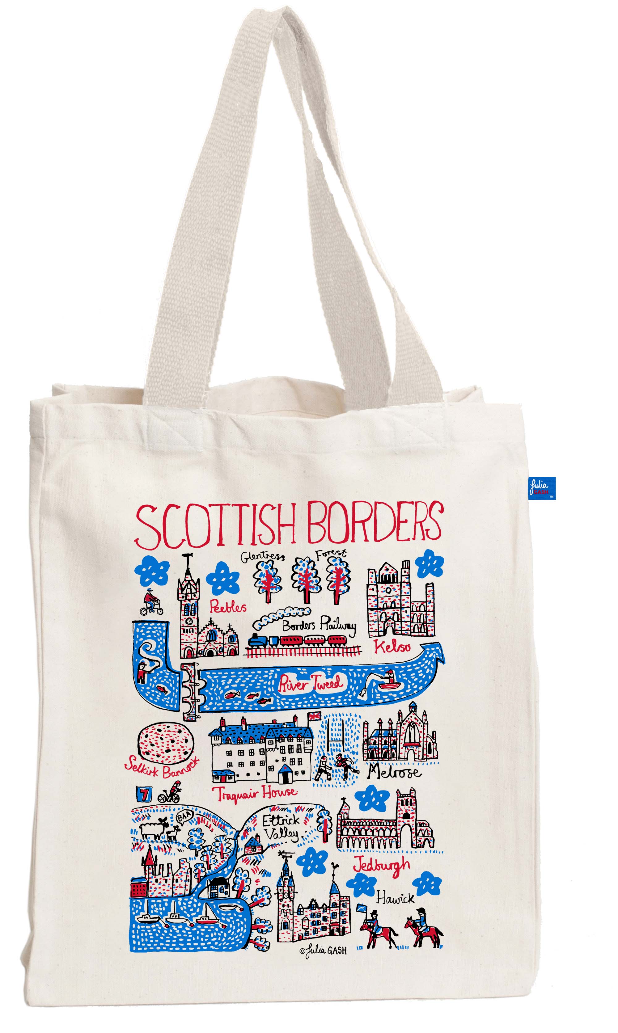 Scottish Borders Tote Bag