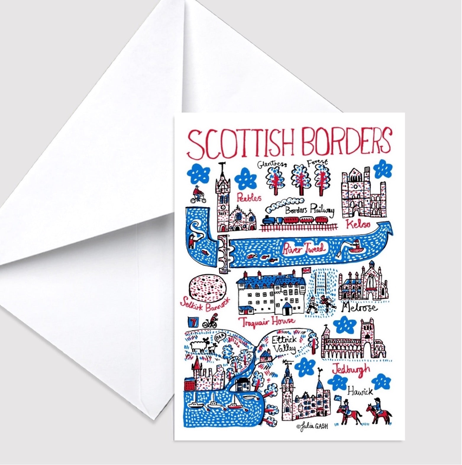 Greeting Card by Julia Gash