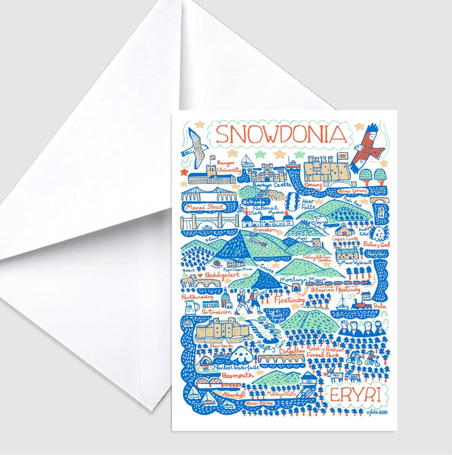 Greeting Card by Julia Gash