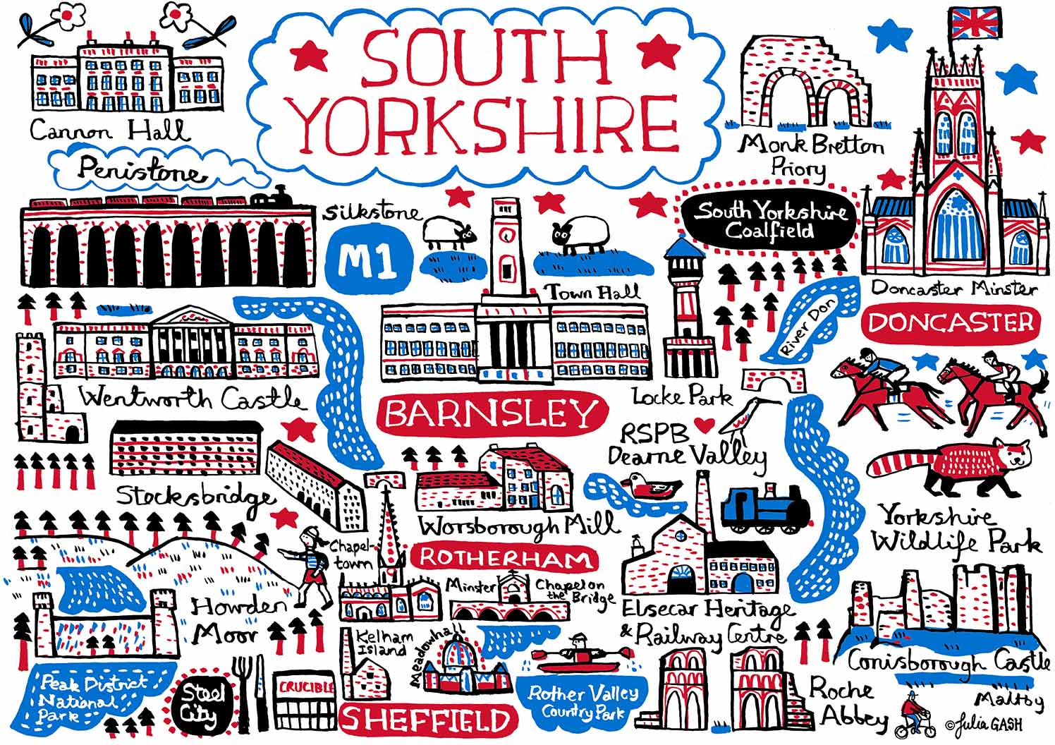 South Yorkshire Tote Bag