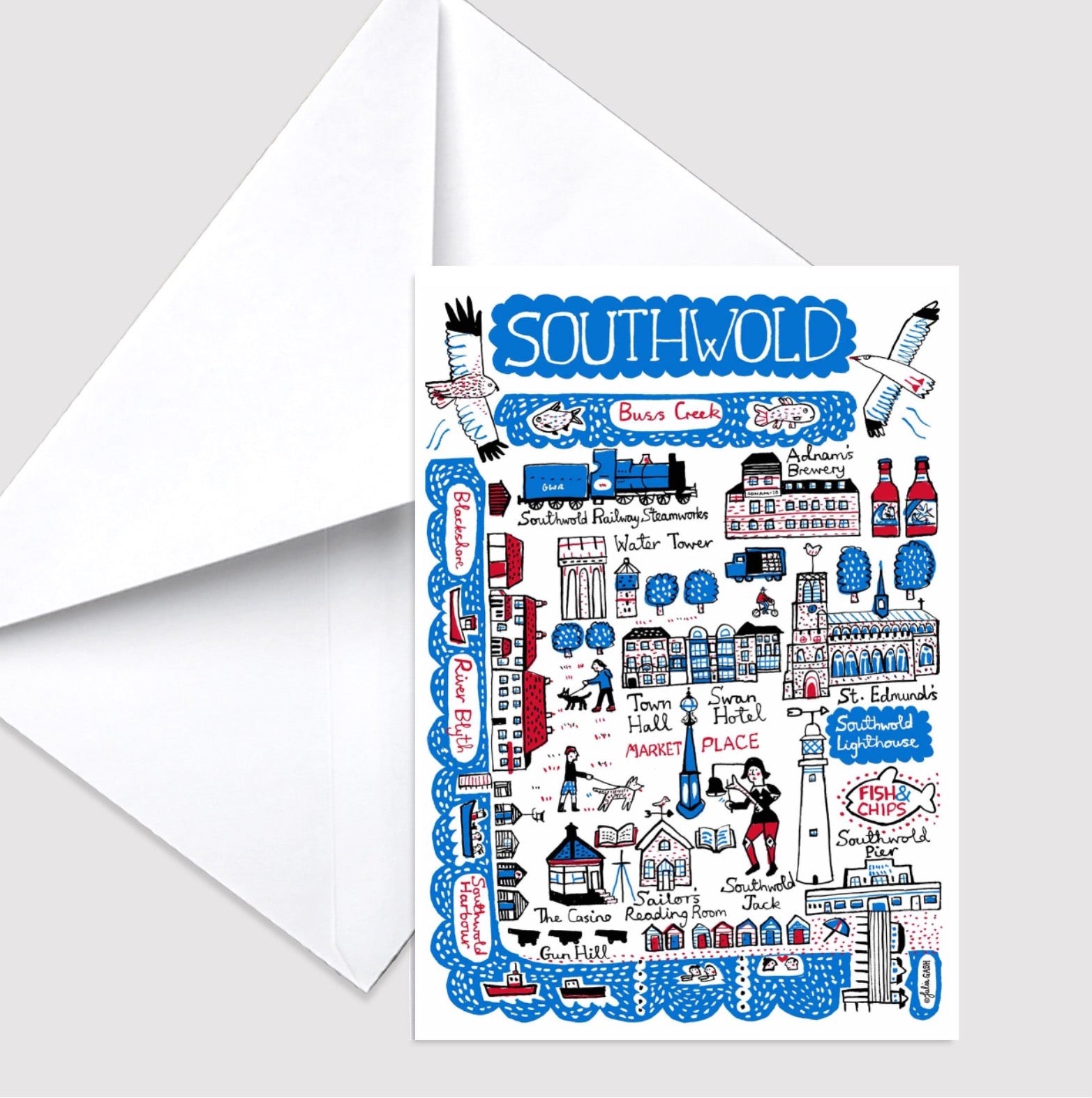 Greeting Card by Julia Gash