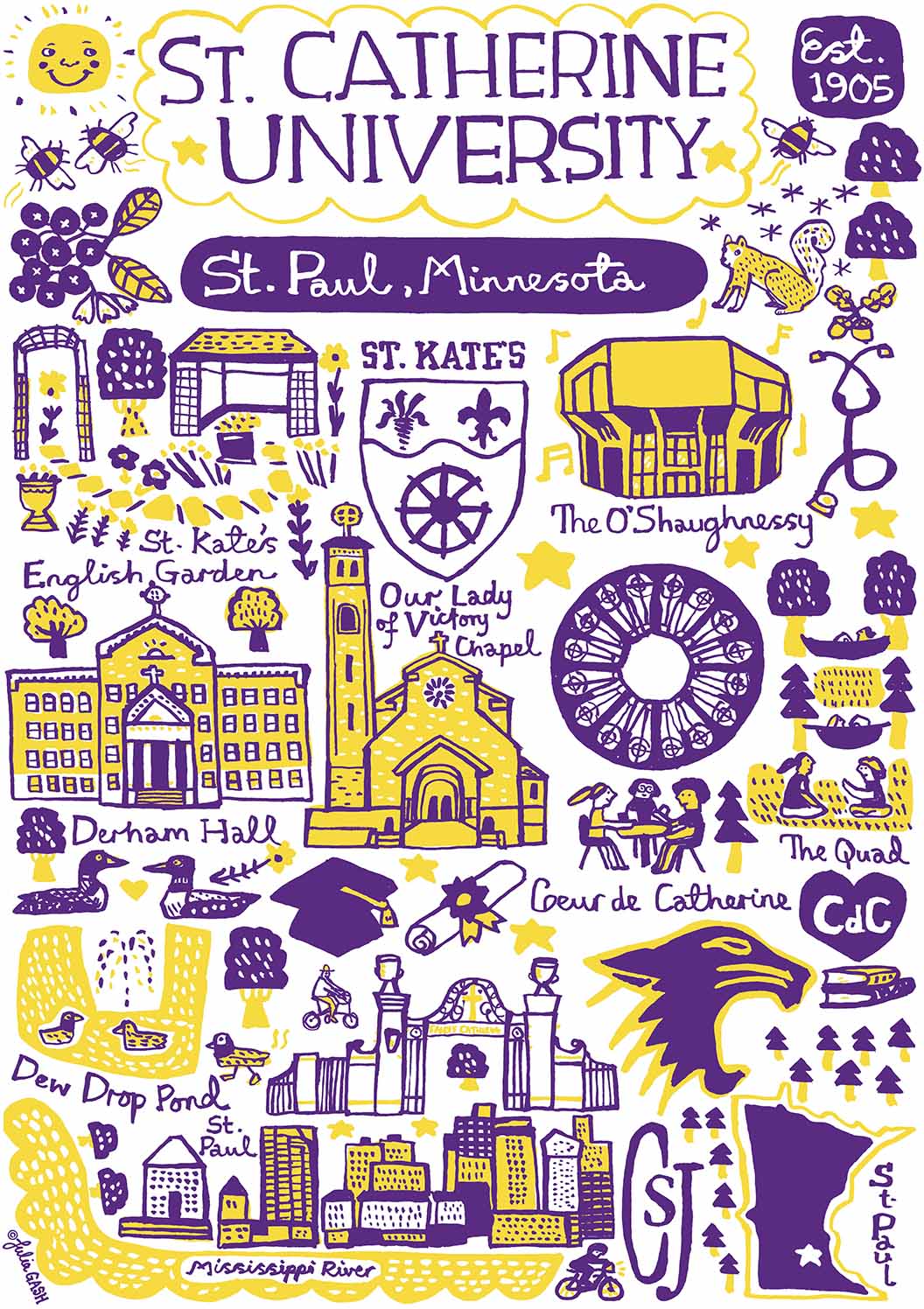 St Catherine University Design by Julia Gash