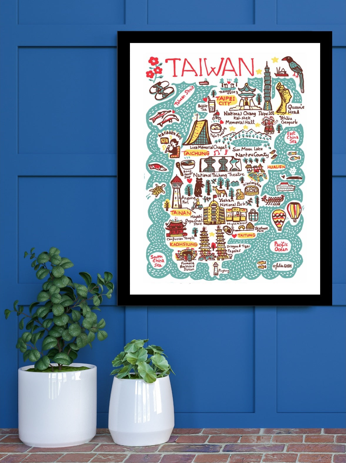 Taiwan Art Print