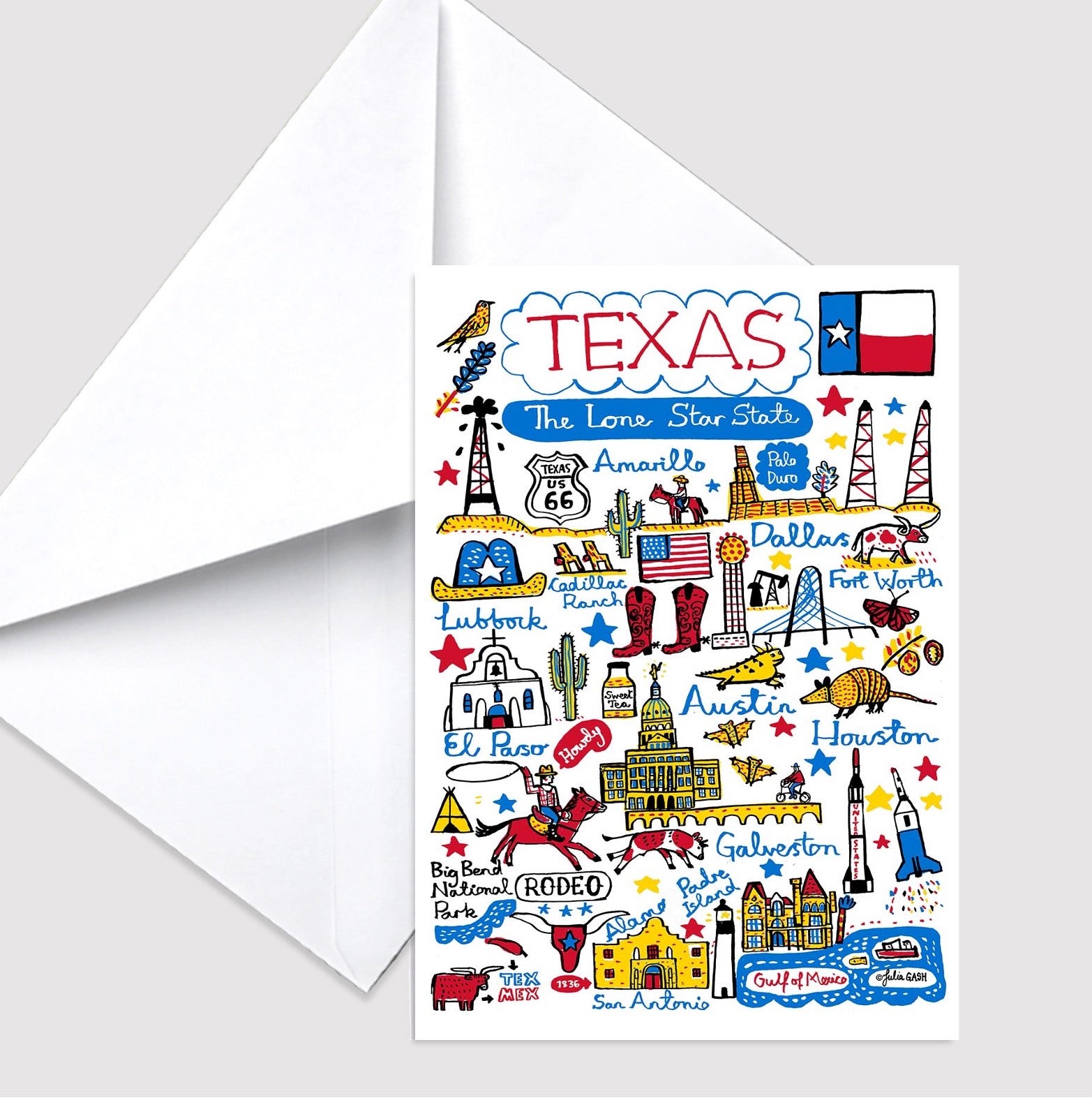 Greeting Card by Julia Gash