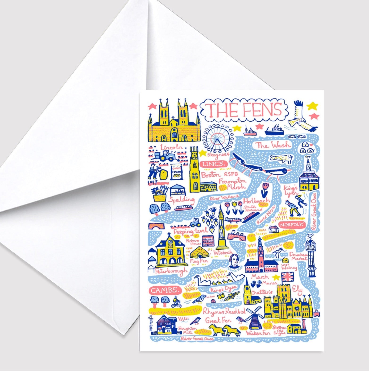 Greeting Card by Julia Gash