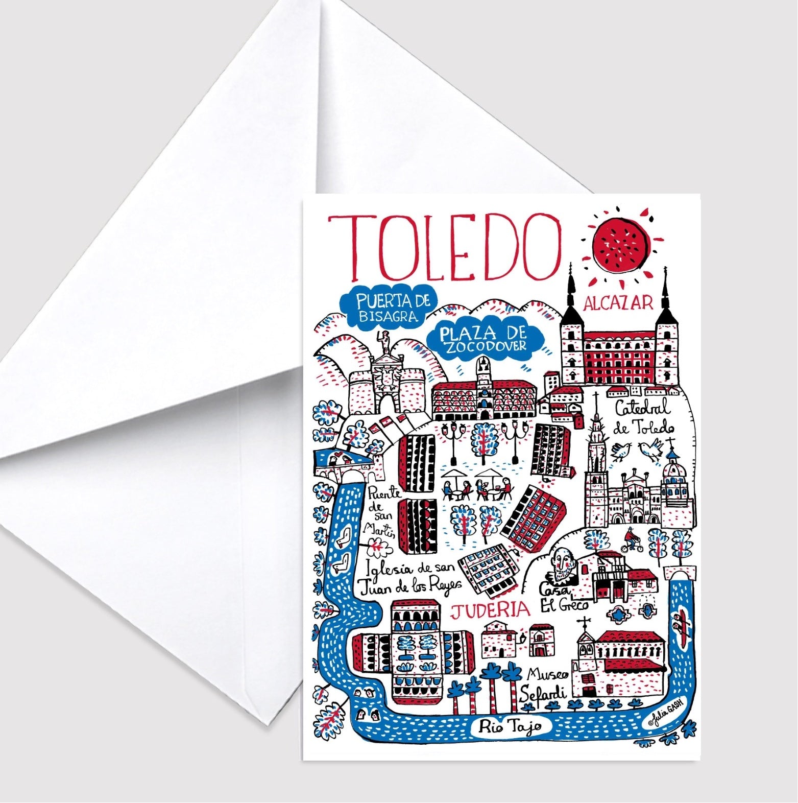 Toledo Greeting Card