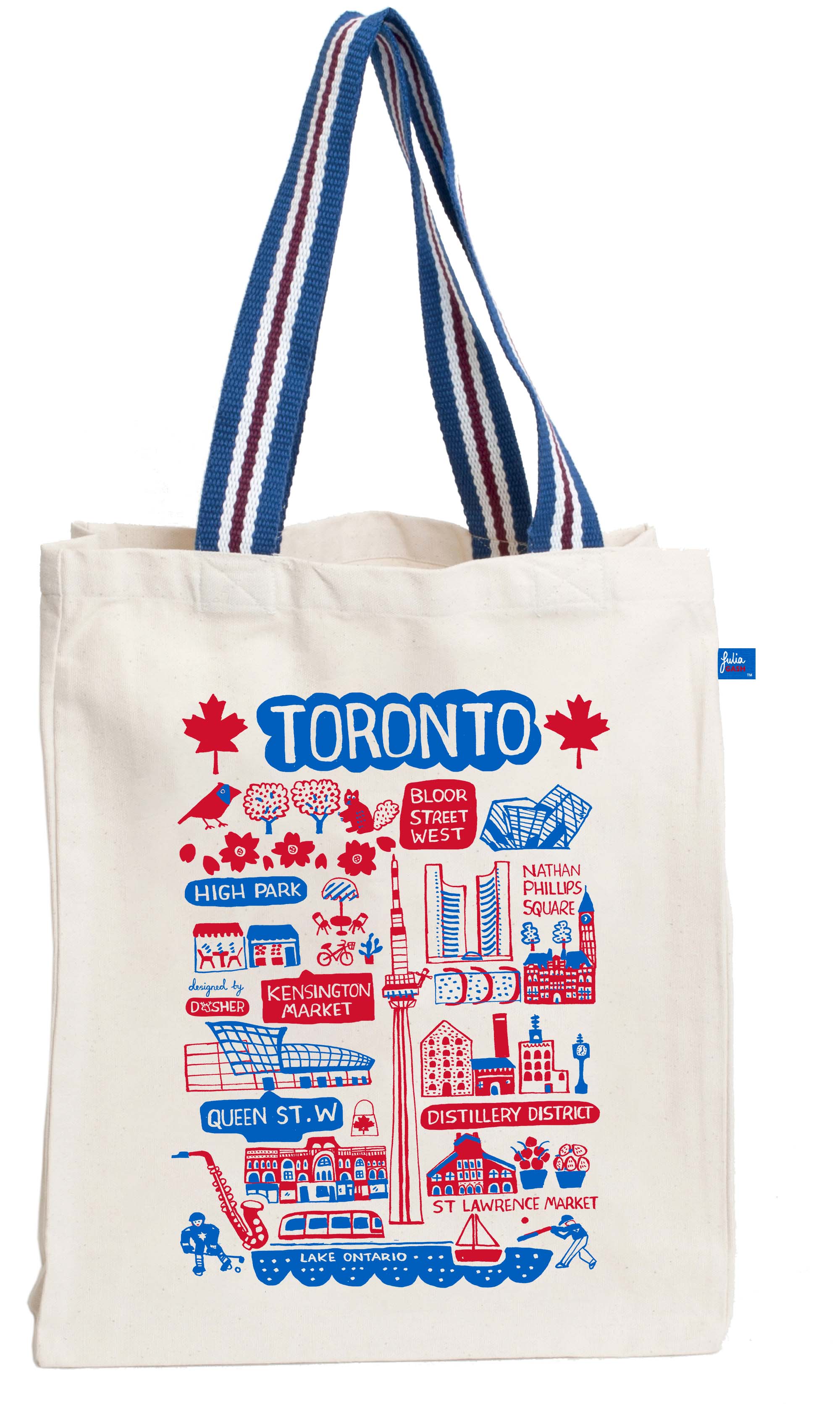 Toronto By Dasher Tote Bag