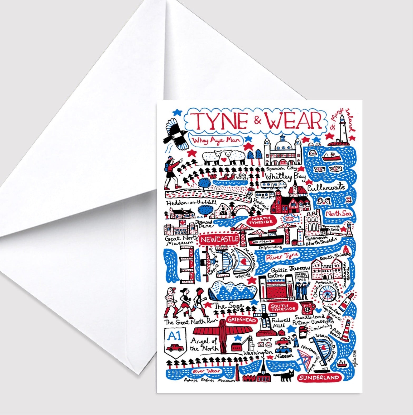 Greeting Card by Julia Gash