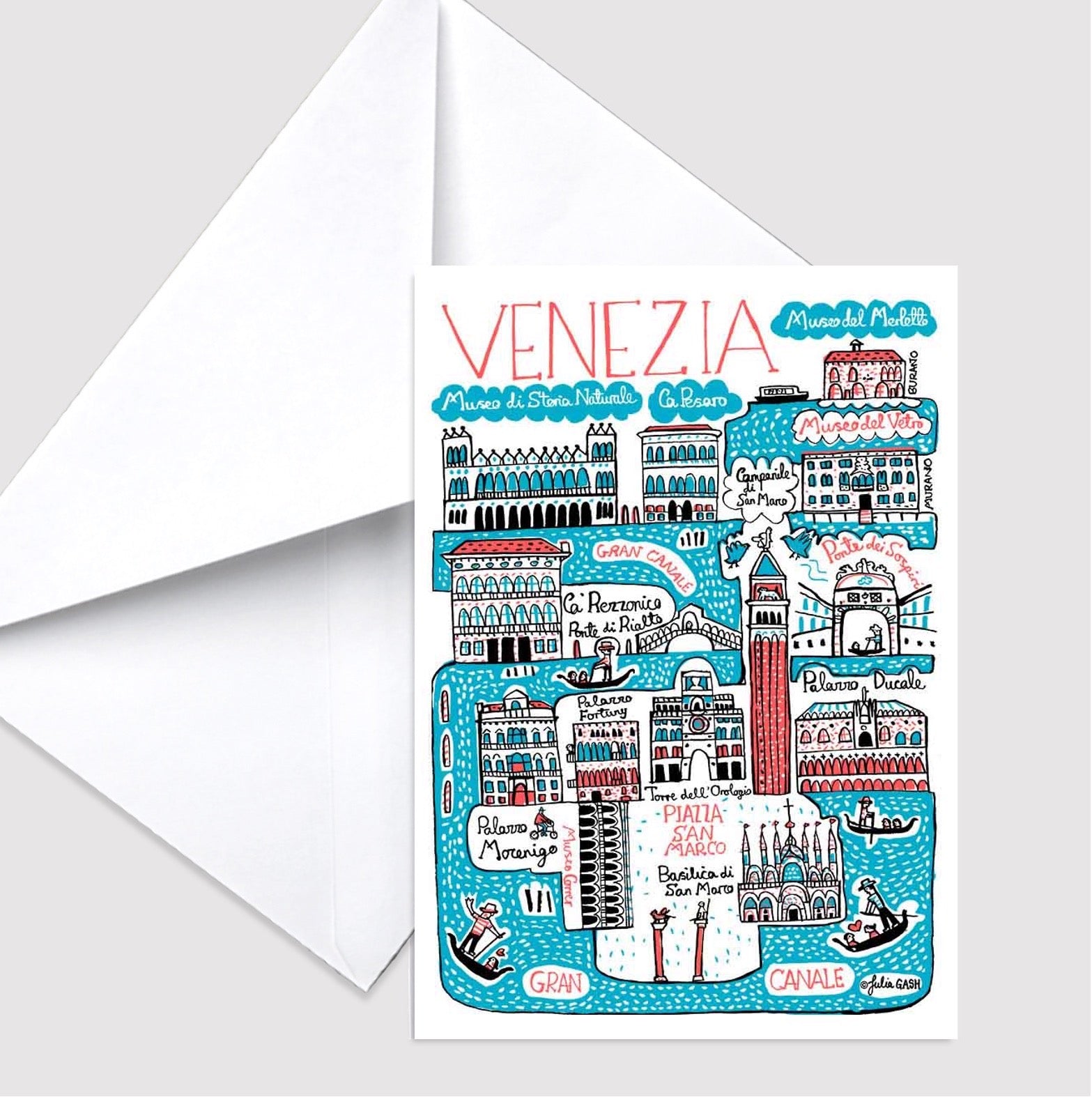 Greeting Card by Julia Gash