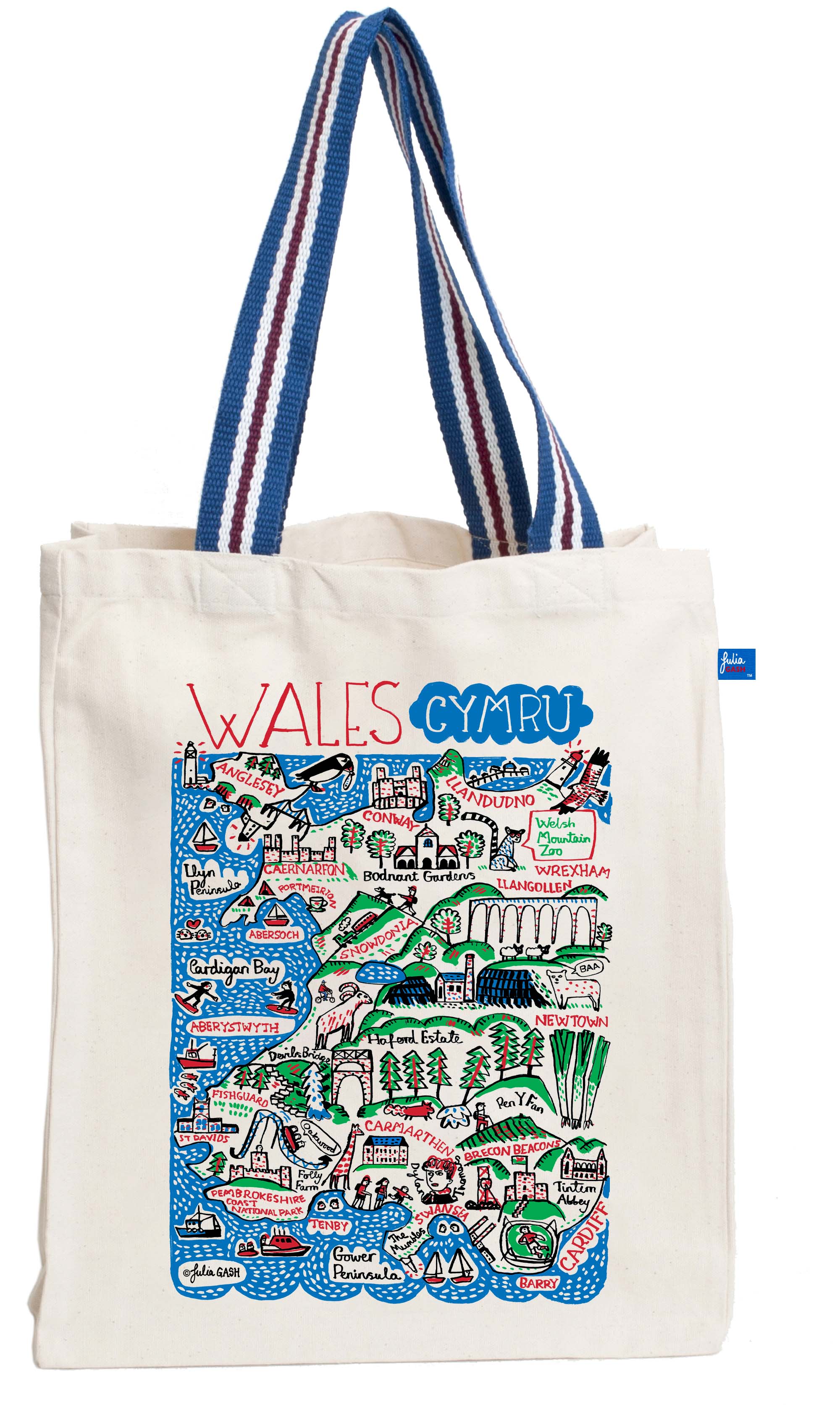 Wales Tote Bag