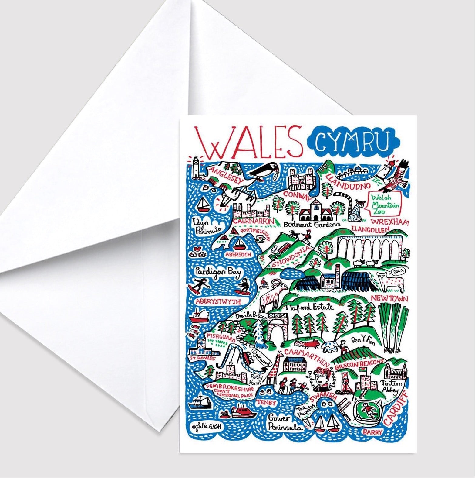 Greeting Card by Julia Gash