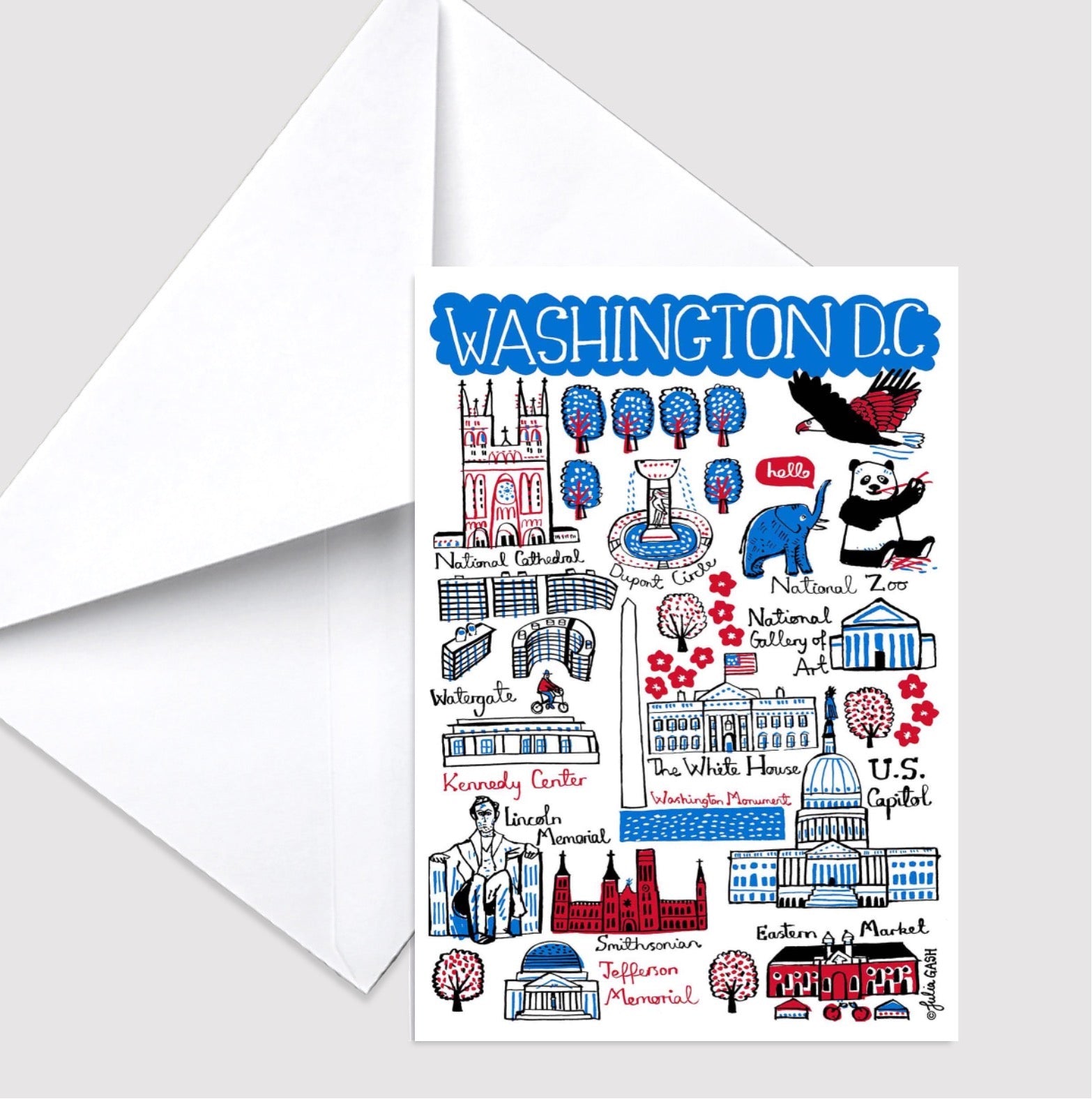 Greeting Card by Julia Gash