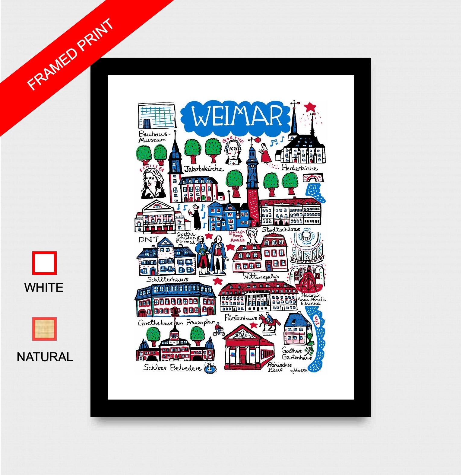 Weimar Art Print by Julia Gash