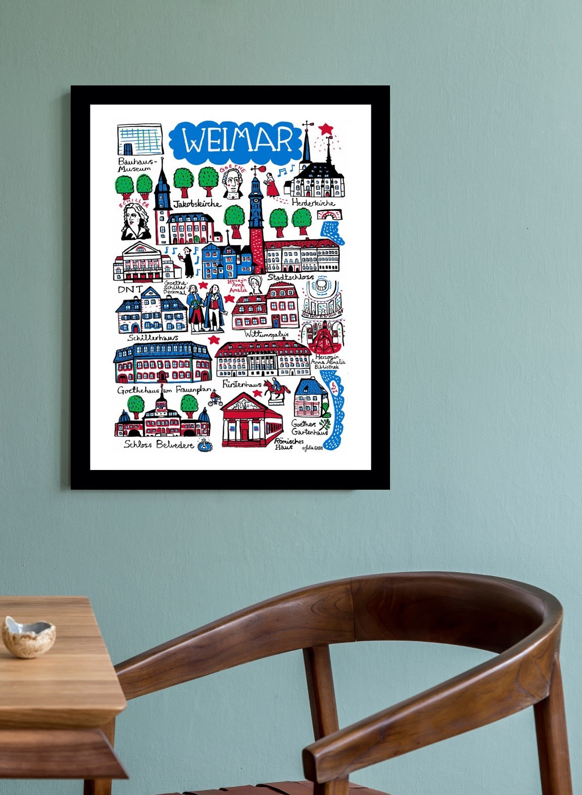 Weimar Art Print by Julia Gash