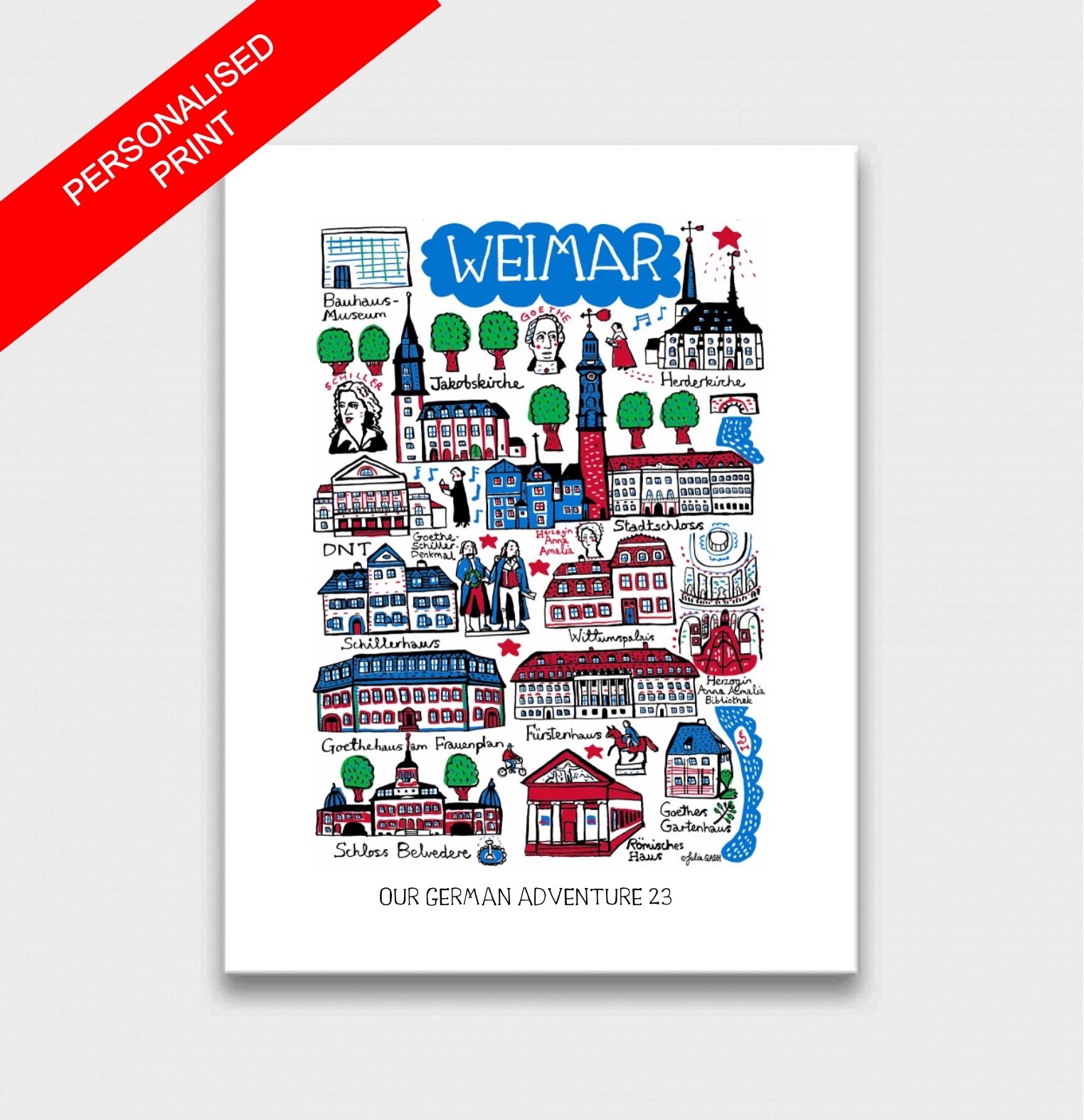 Weimar Art Print by Julia Gash