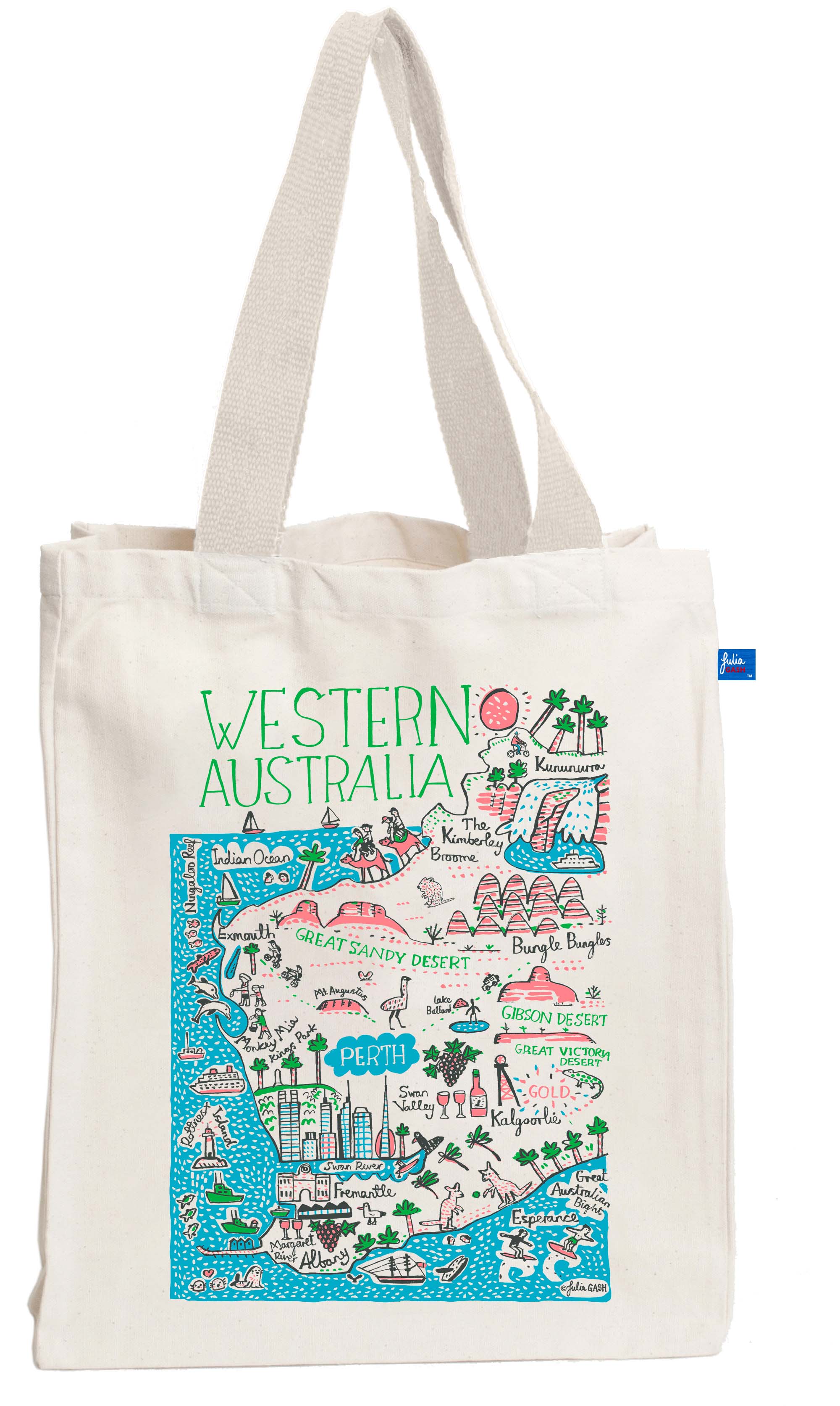 Western Australia Tote Bag