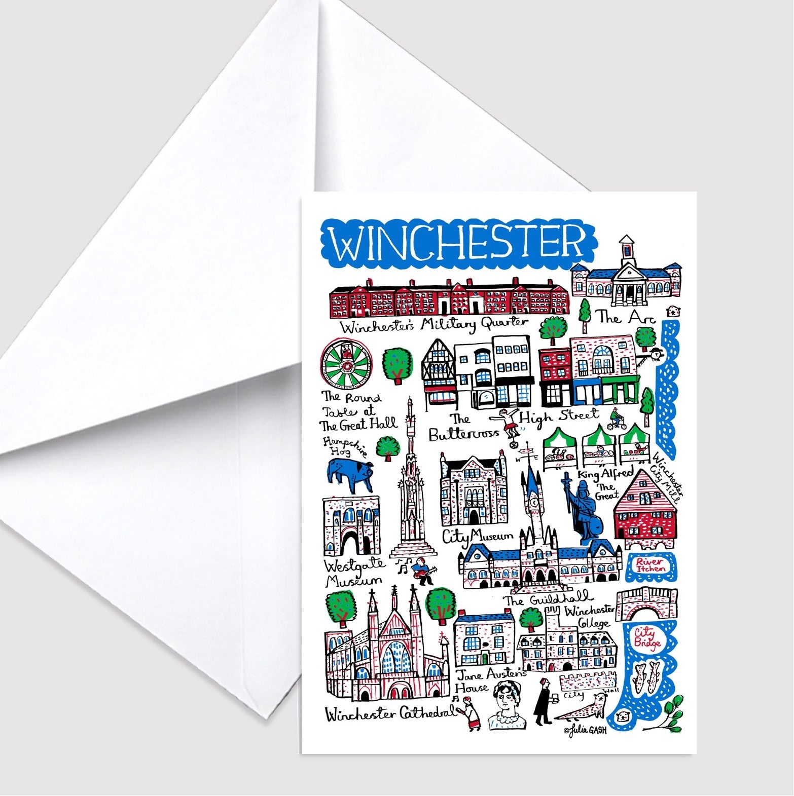 Greeting Card by Julia Gash