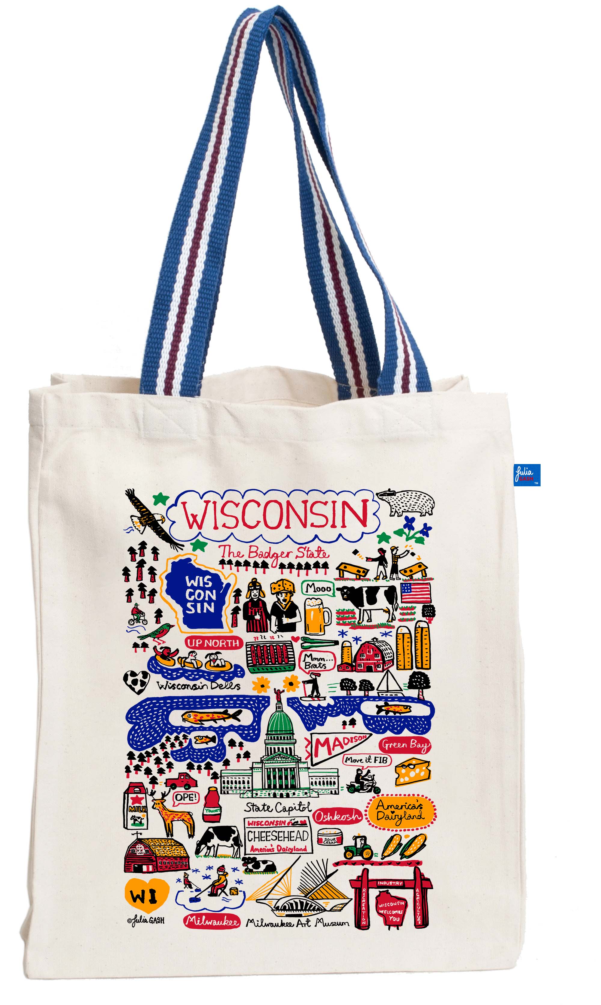 Wisconsin Tote Bag