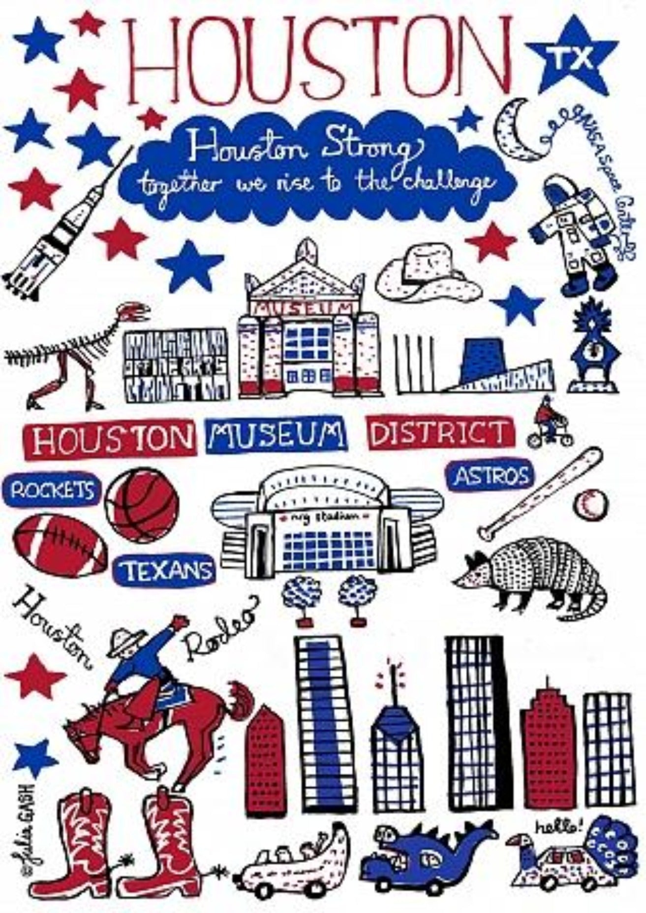 Houston Tote Bag - Julia Gash
