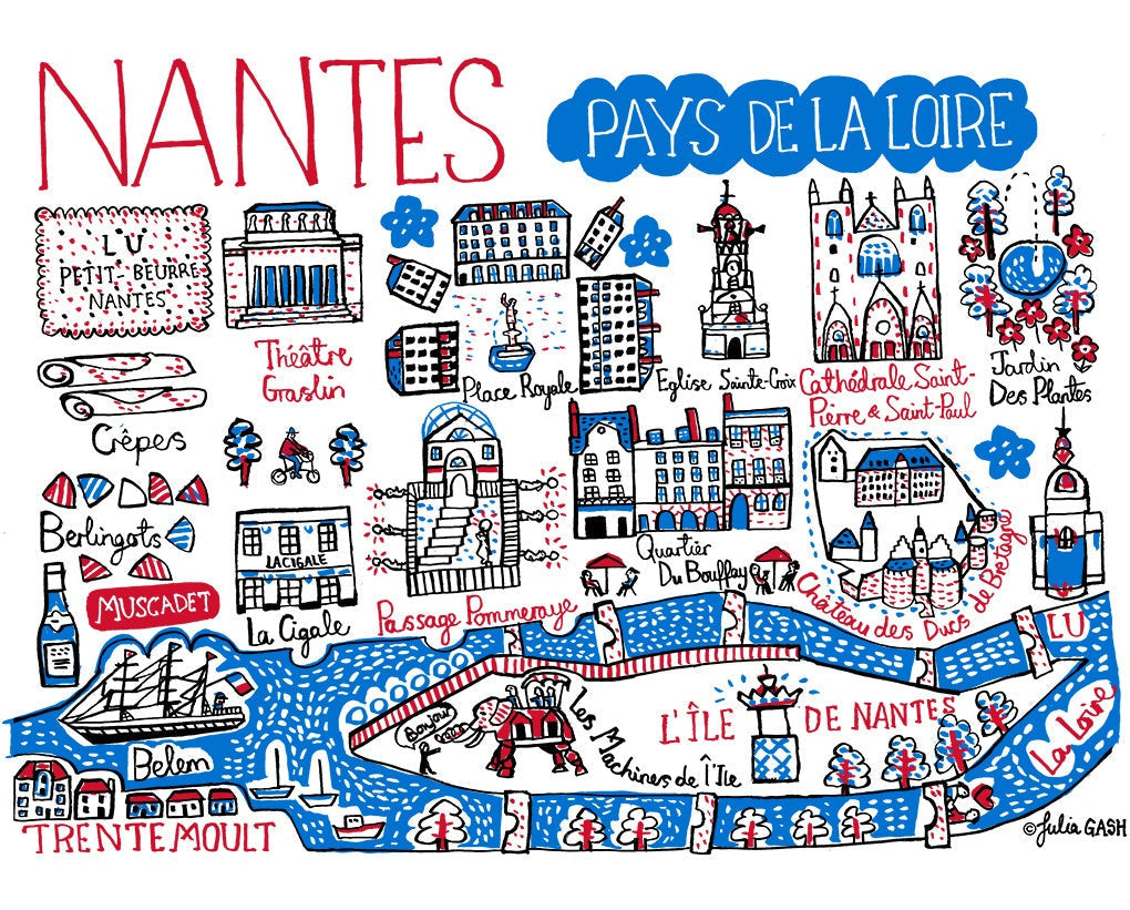 Nantes Tote Bag - Julia Gash